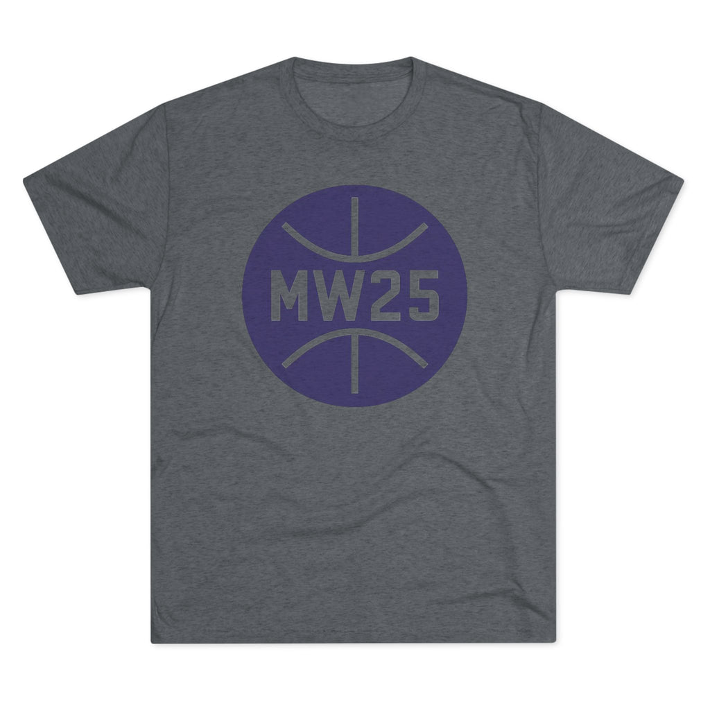 MW25 - Basketball Logo Unisex Tri-Blend Tee
