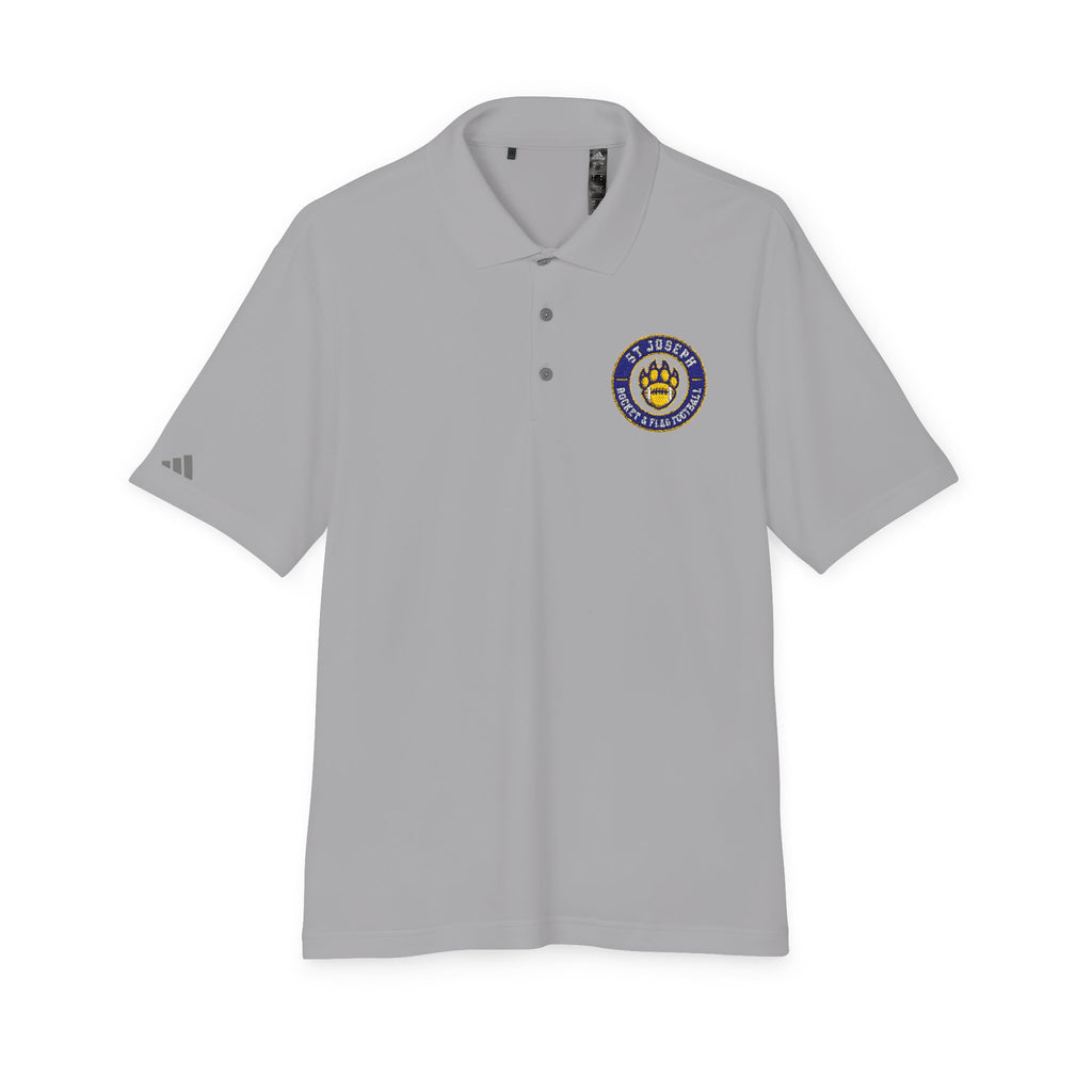 SJ Rocket Football - Performance Polo Shirt — Embroidered SJ Logo Athletic Golf Polo