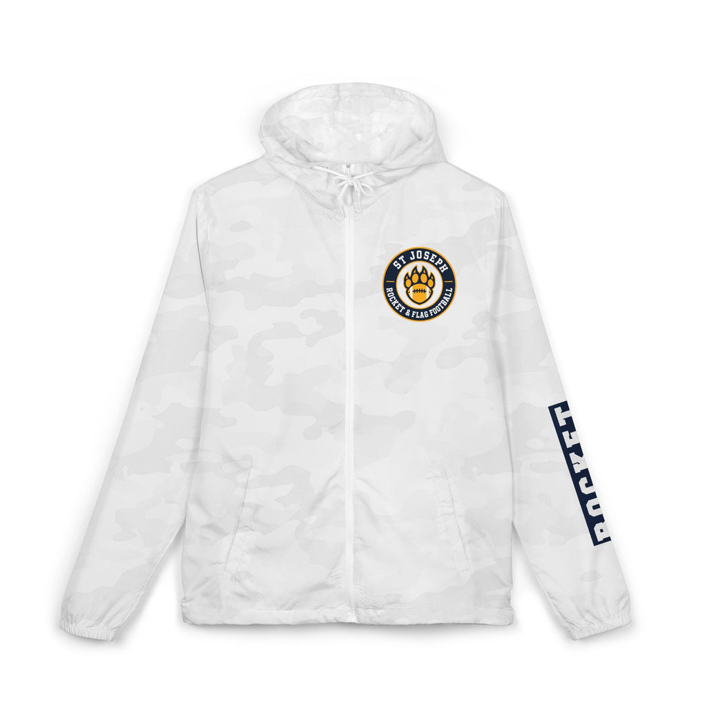 SJ Rocket Football- Windbreaker Jacket – White Camo Rocket