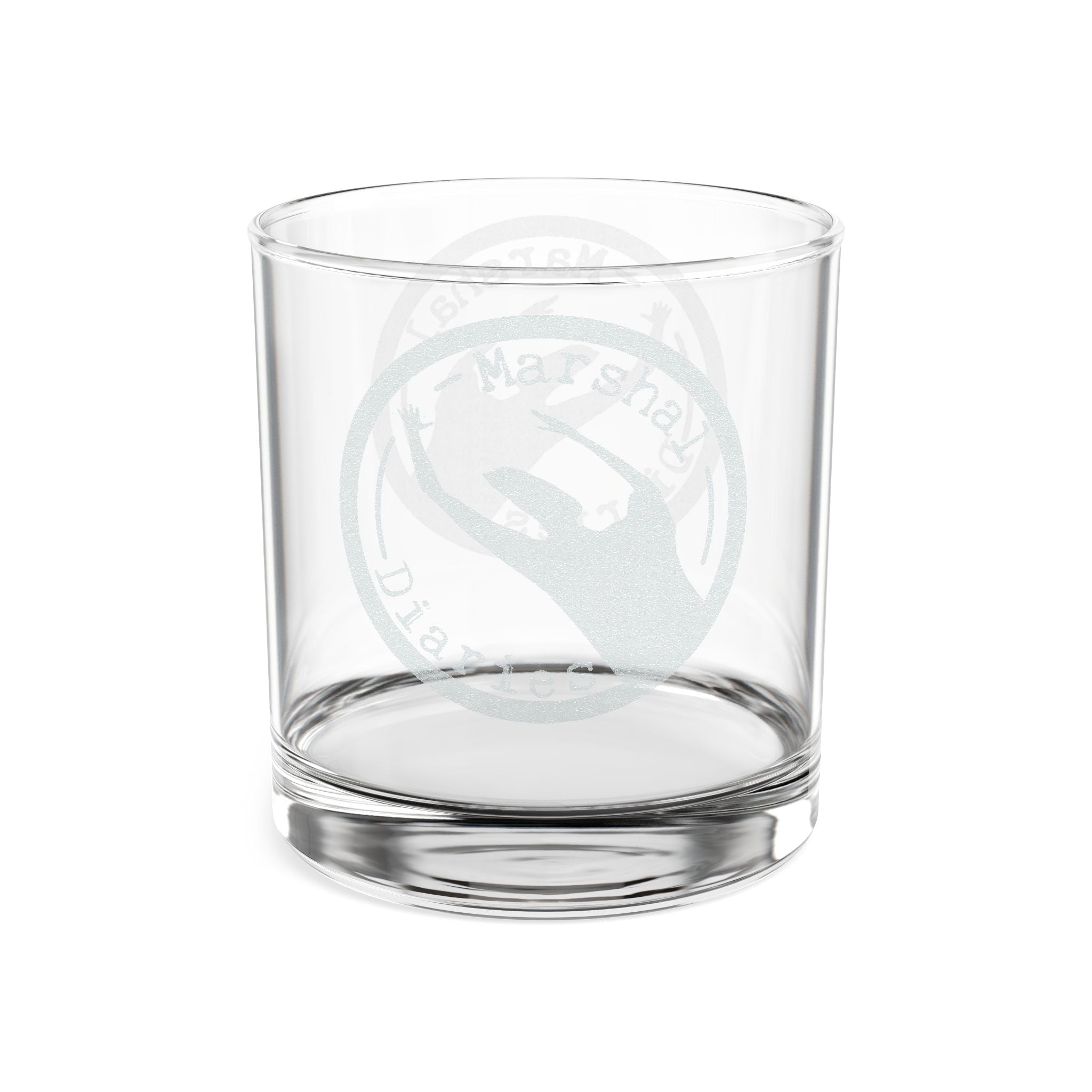 Marshal Diaries - Whiskey Glass (engraved)