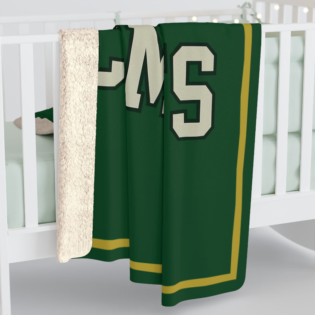 Comets - Cozy Sherpa Fleece Blanket