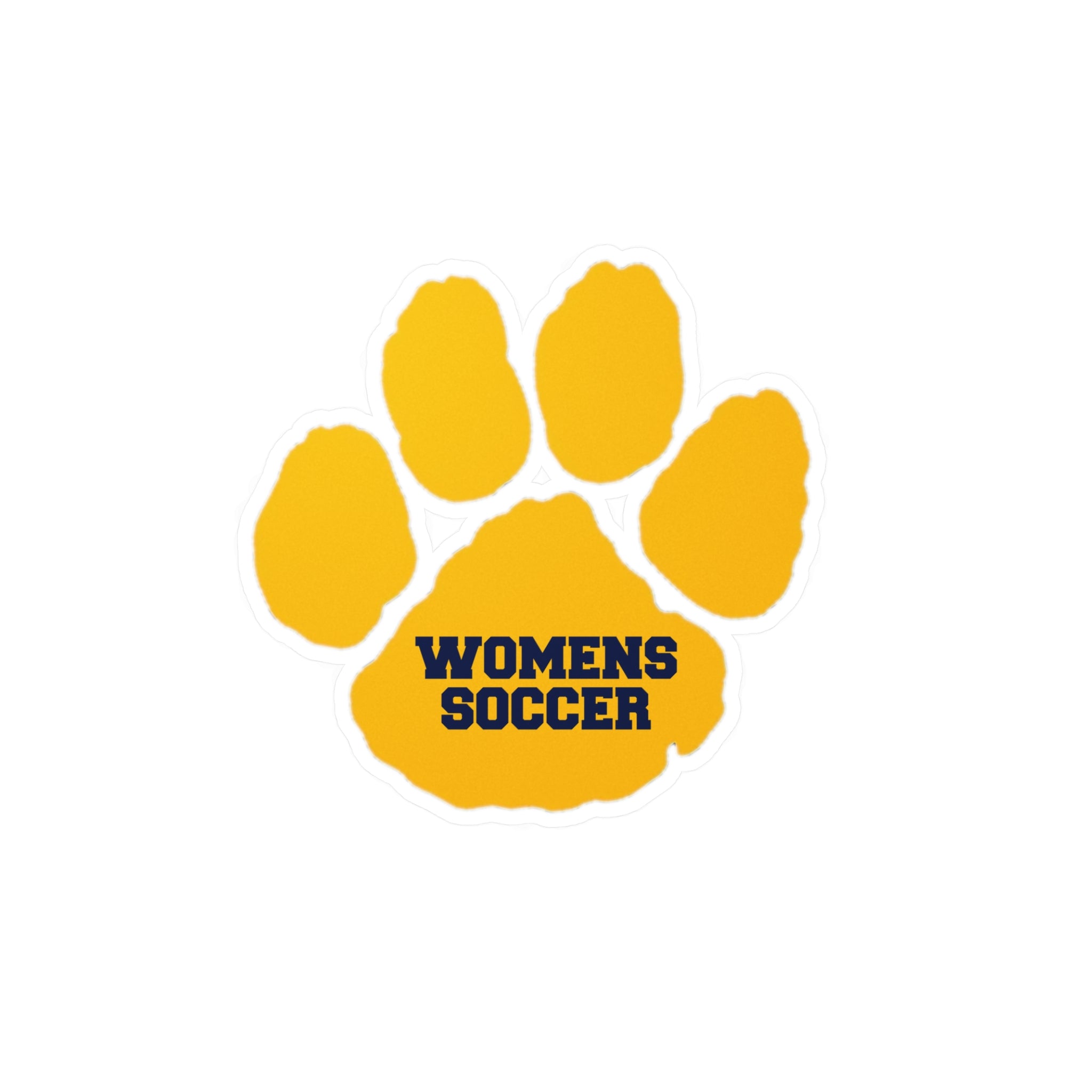 Bears Soccer - Paw Vinyl Decal