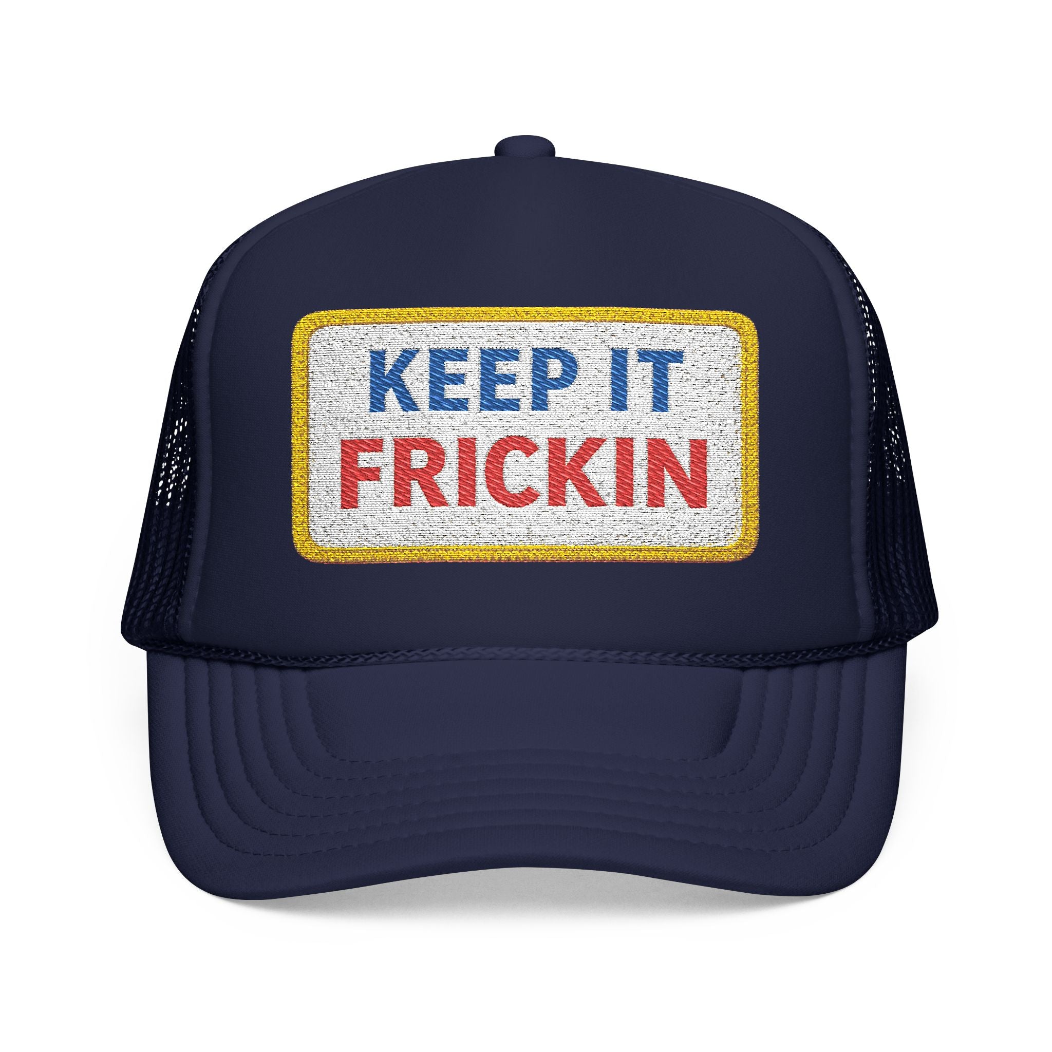 Frickin Farm Fest - Retro Patch Foam Mesh Cap