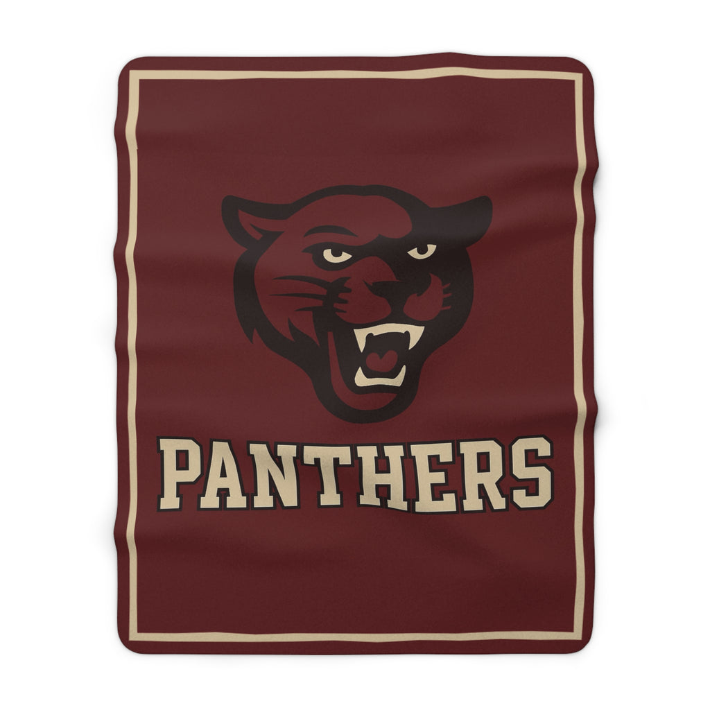 Panthers - Cozy Sherpa Fleece Blanket