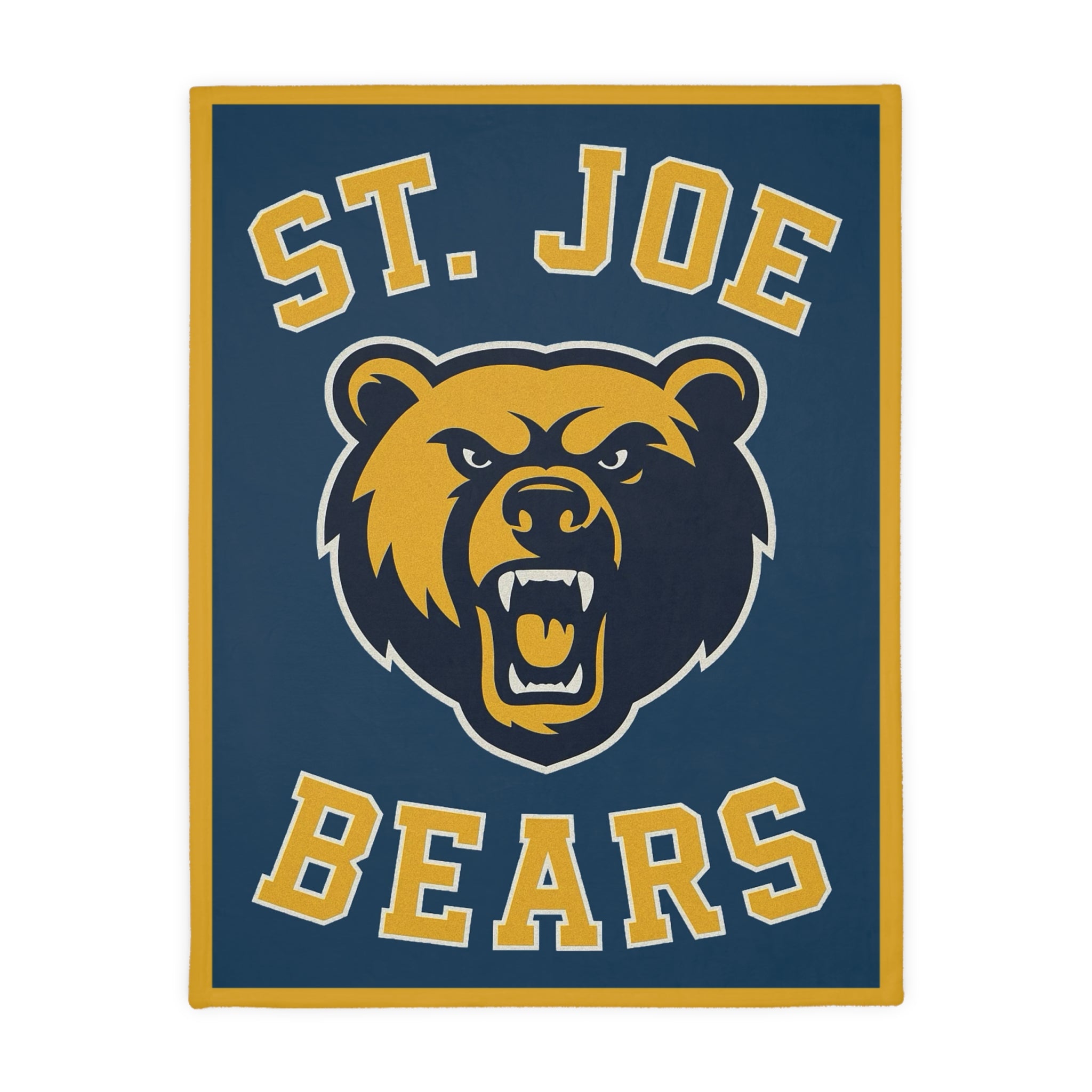 Bears - Velveteen Microfiber Blanket - Reversible Cozy Throw