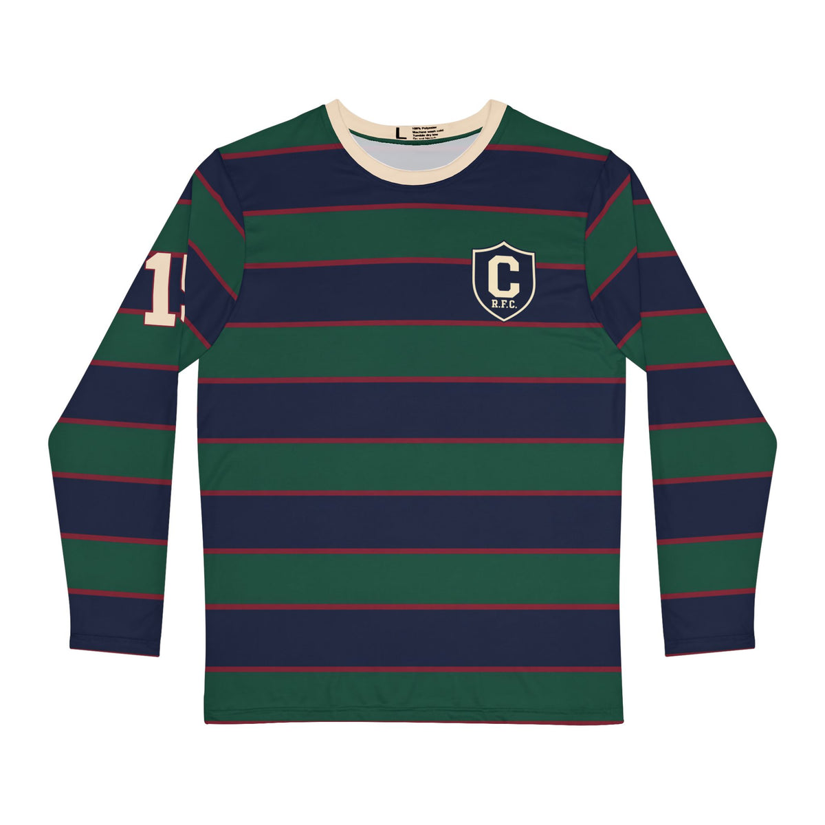 Black Watch XV Rugby-Inspired Long-Sleeve Jersey