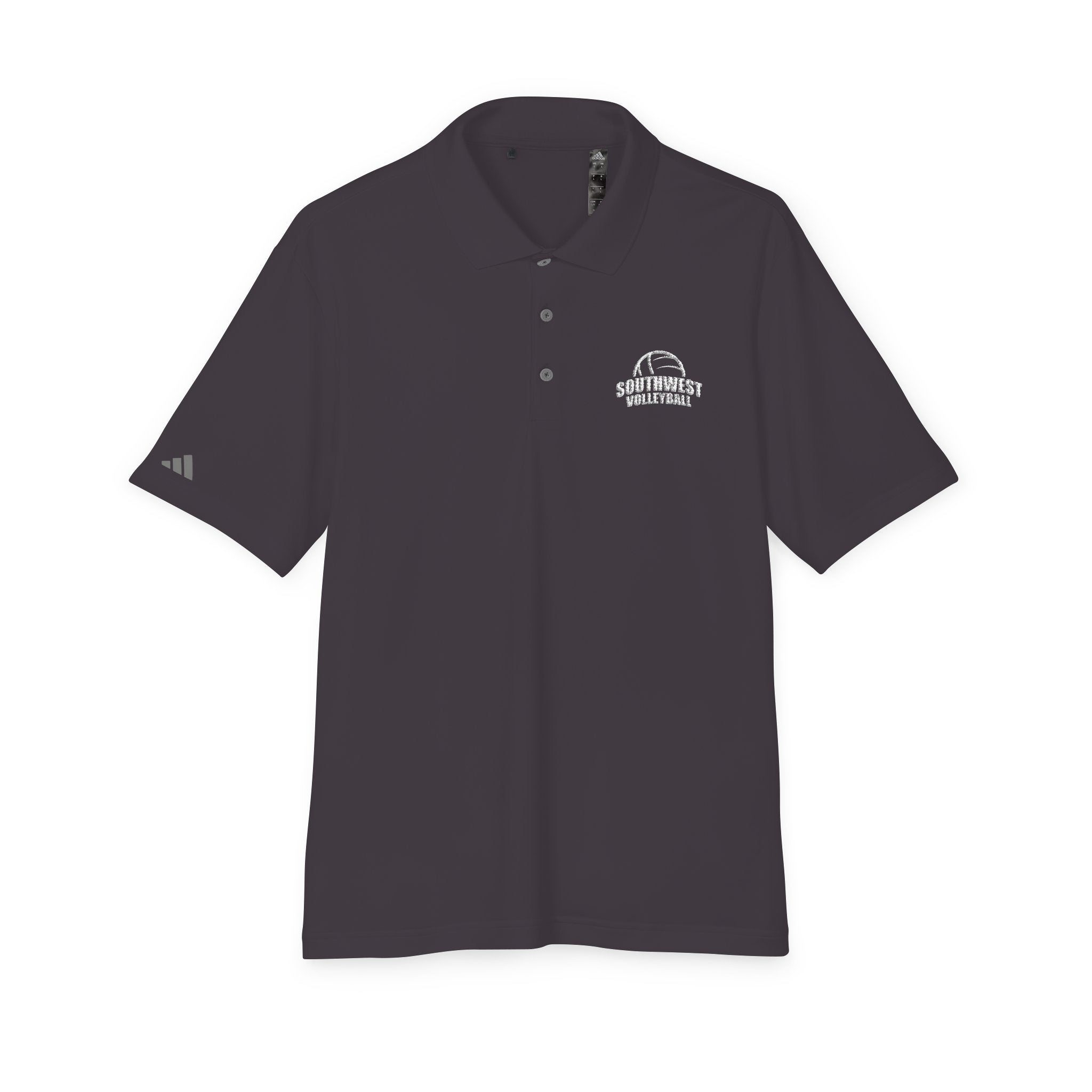 SWVB - Embroidered Unisex Adidas Performance Polo (Black)