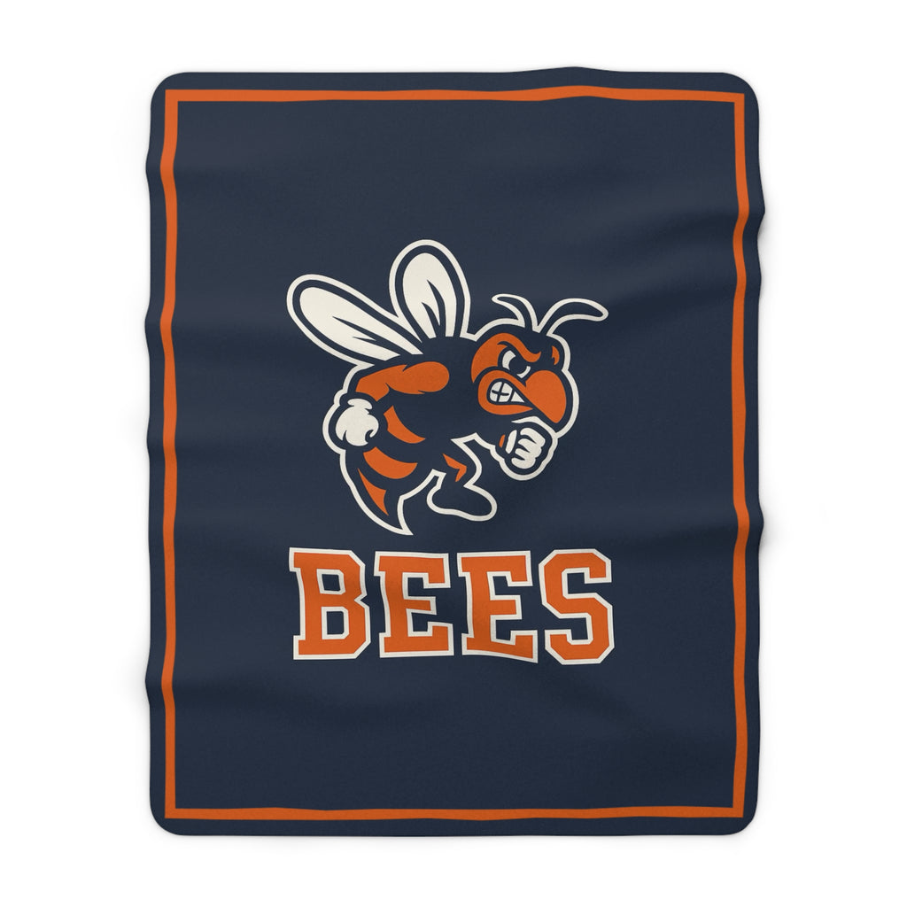 Bees - Cozy Sherpa Fleece Blanket