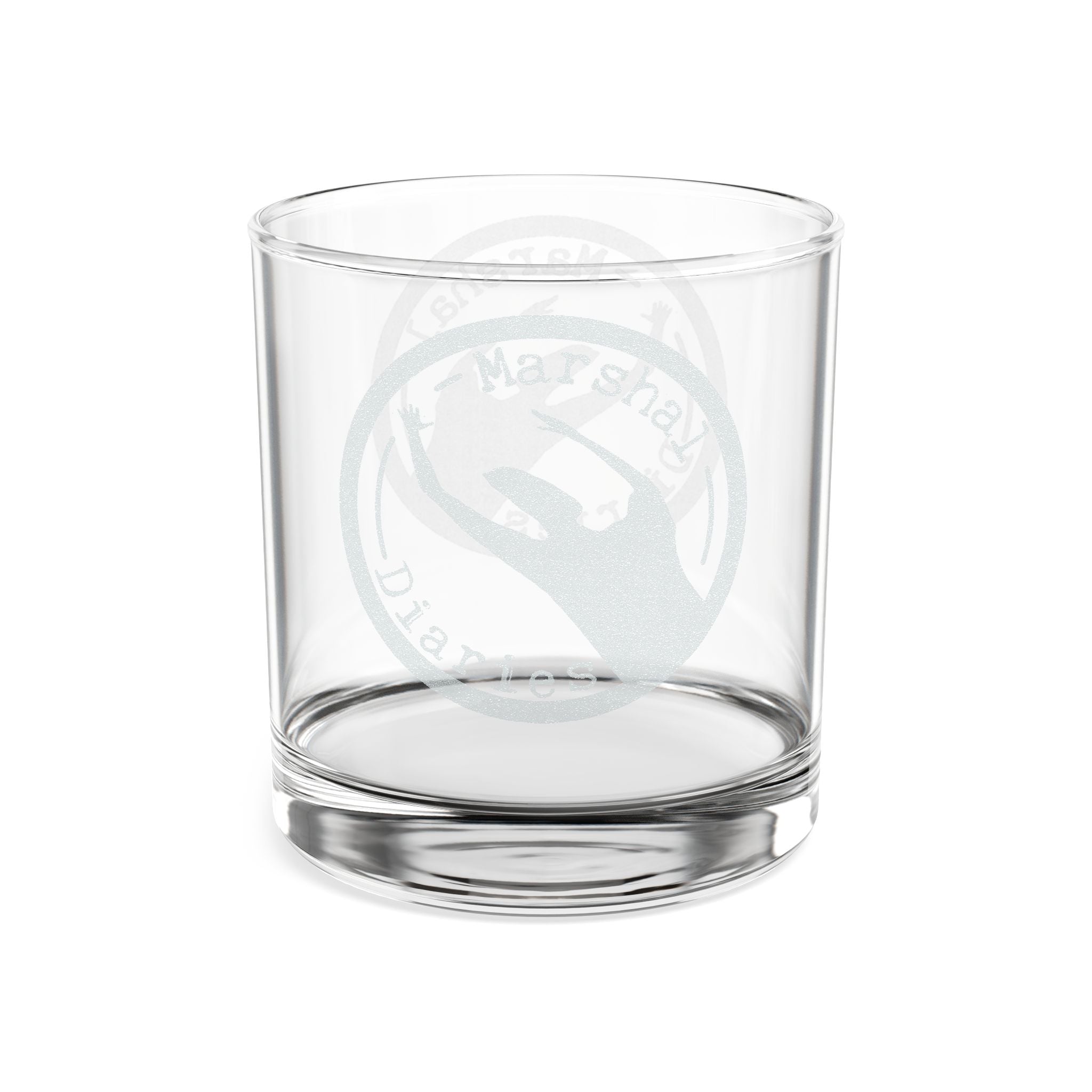 Marshal Diaries - Whiskey Glass (engraved)