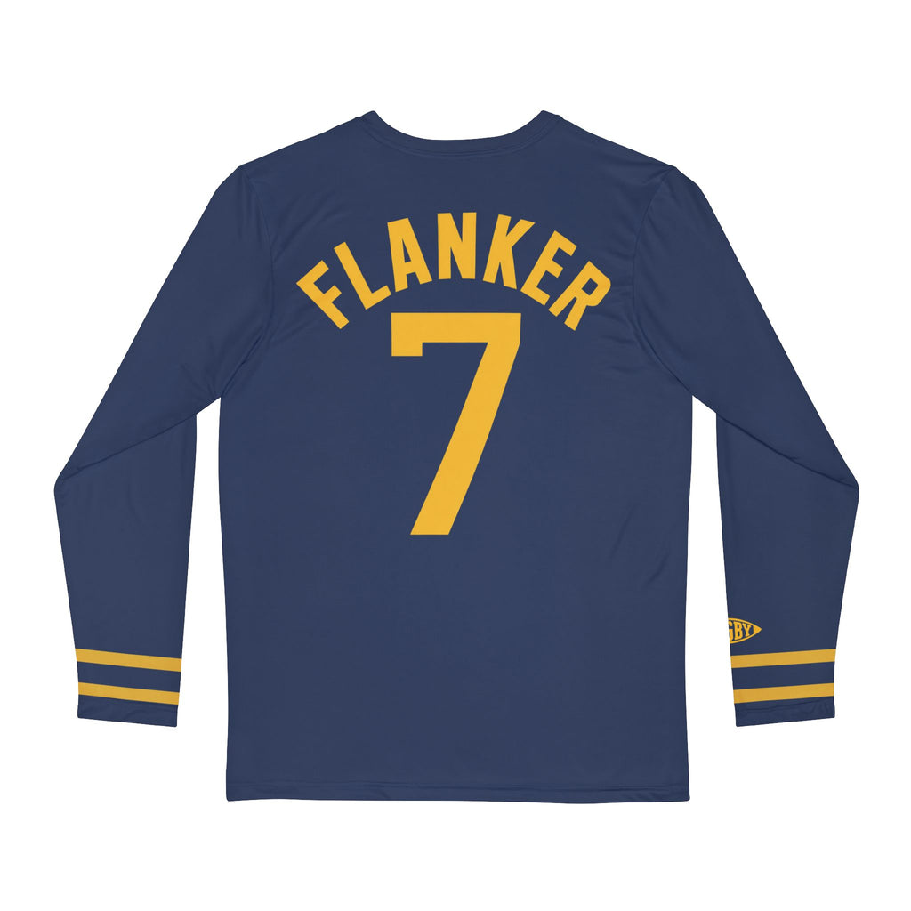 Flanker No. 7 Rugby-Inspired Long-Sleeve Jersey
