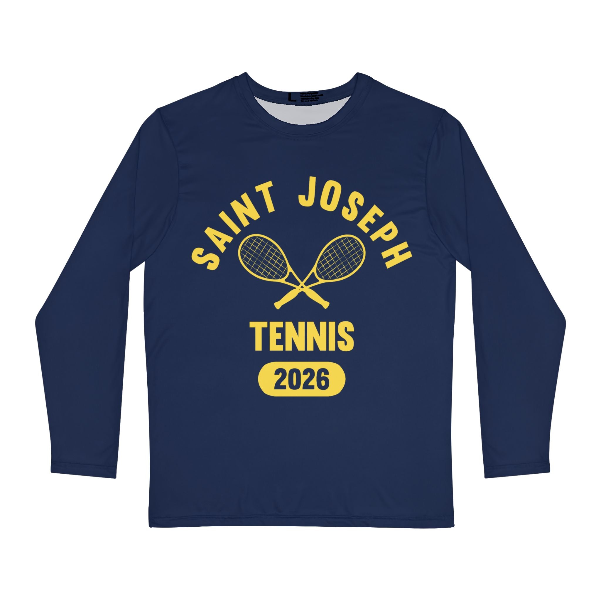 Bears Tennis - Saint Joseph High School Bears 2026 Tennis Long Sleeve Shirt (Navy)
