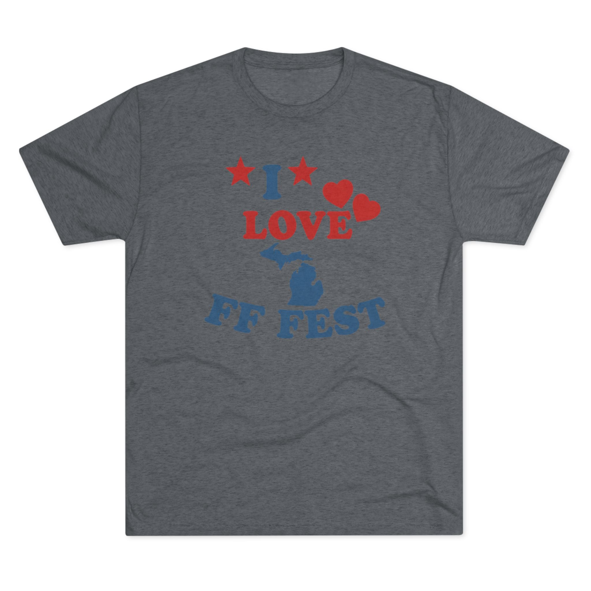 Frickin Farm Fest - I Love MI FF Fest T-Shirt