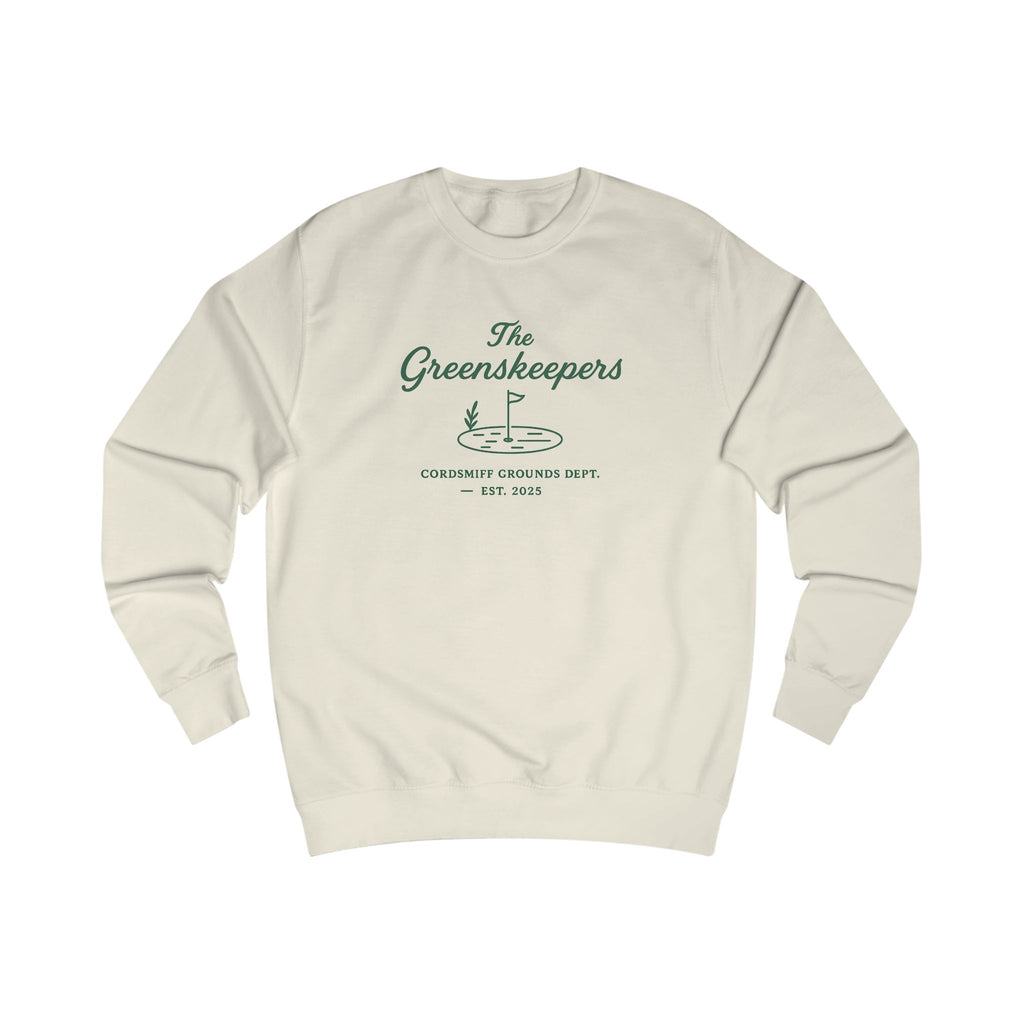 Unisex Golf Sweatshirt The Greenskeepers Club Pullover, Funny Gift for Golfer, Cozy Fall Crewneck, Preppy Golfcore Aesthetic Clothing
