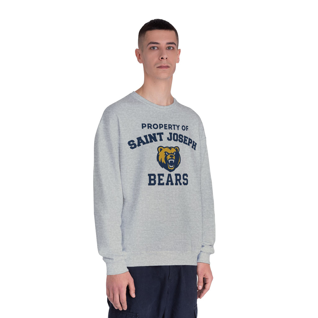 Bears Tennis - Crewneck Sweatshirt Property of Saint Joseph Bears Mascot Pullover