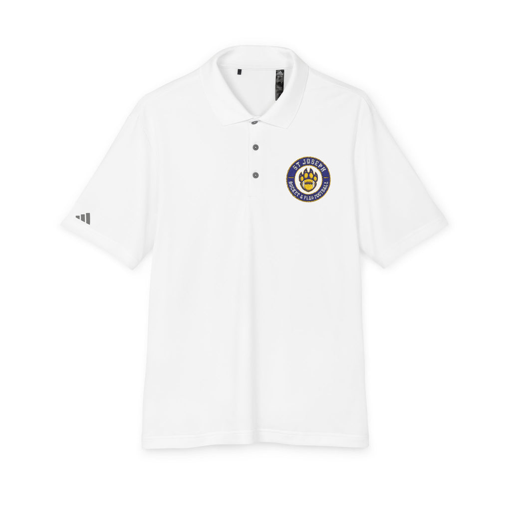 SJ Rocket Football - Performance Polo Shirt — Embroidered SJ Logo Athletic Golf Polo
