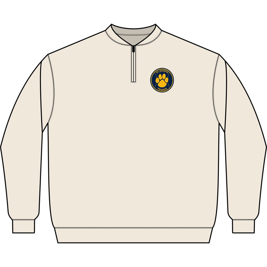Bears Tennis - Paw Emblem Q-Zip Sweatshirt