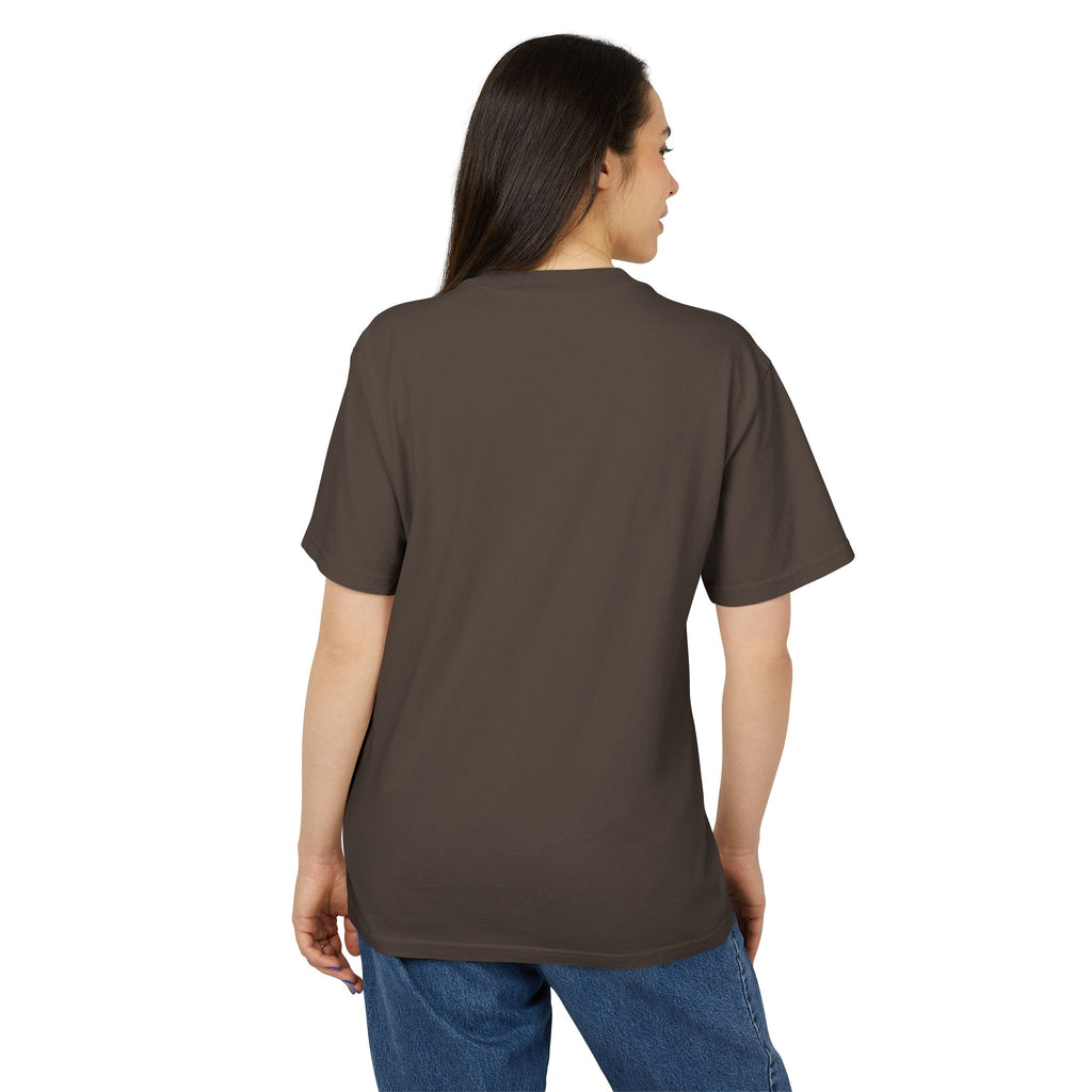 Frickin Farm Fest - Brown Heavy Faded Rainbow Stripe Tee