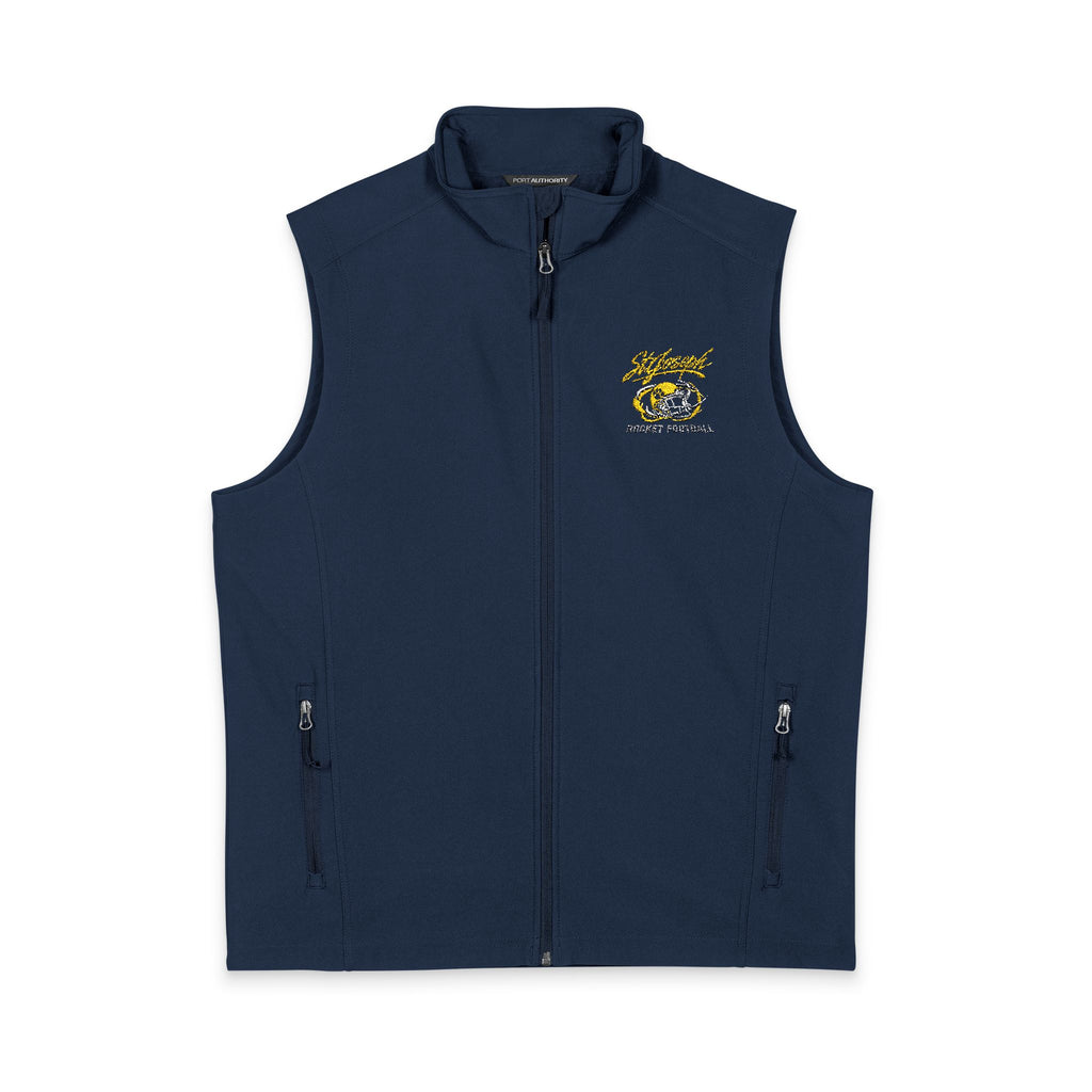 SJ Rocket Football - Embroidered Soft Shell Vest v2