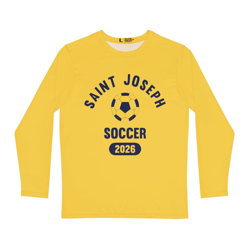 Bears Soccer - Saint Joseph High School Bears 2026 Soccer Long Sleeve Shirt Maize