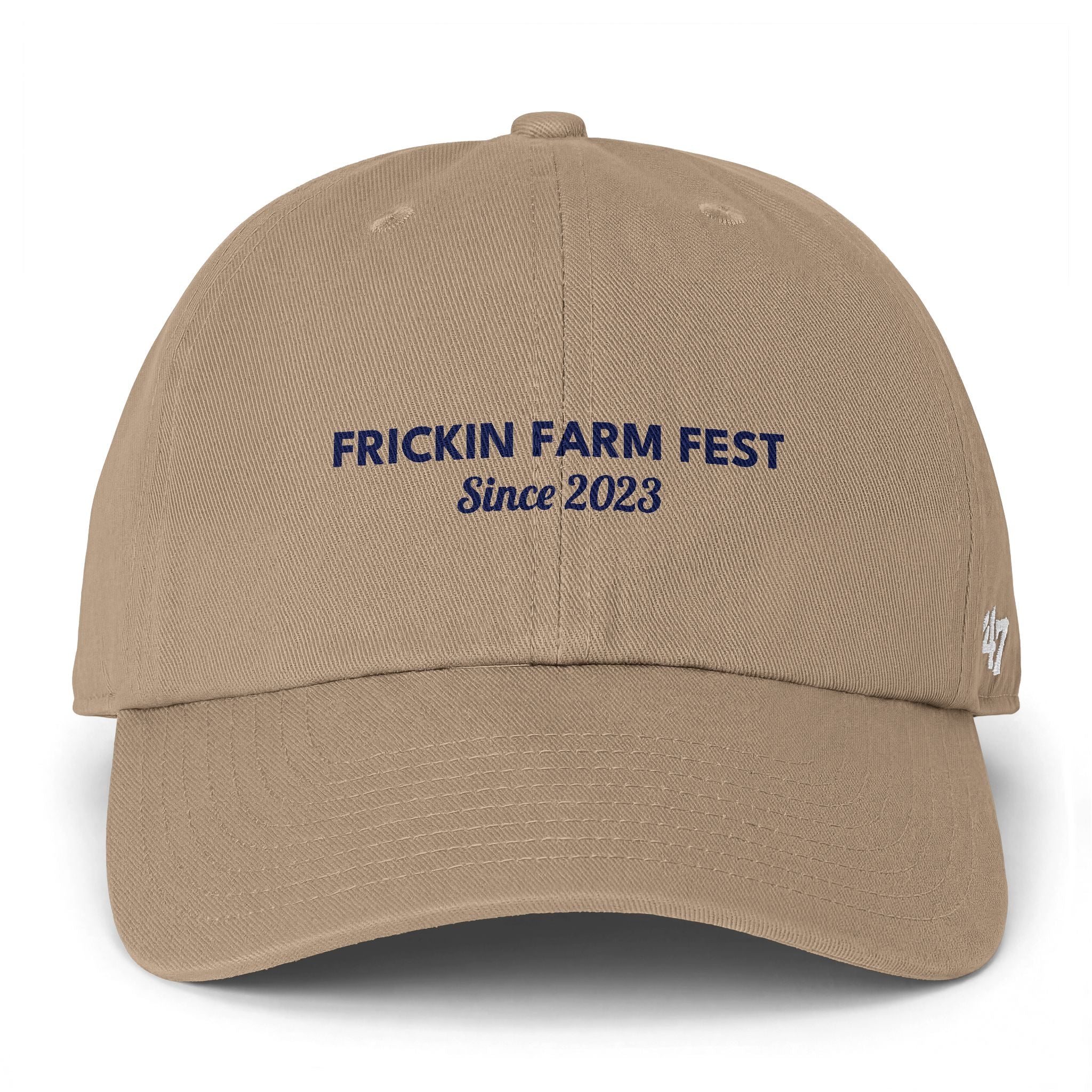 Frickin Farm Fest -  Embroidered Vintage Dad Cap
