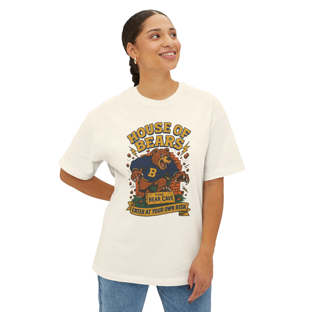 Bears - House of Bears Unisex Boxy Oversized Tee