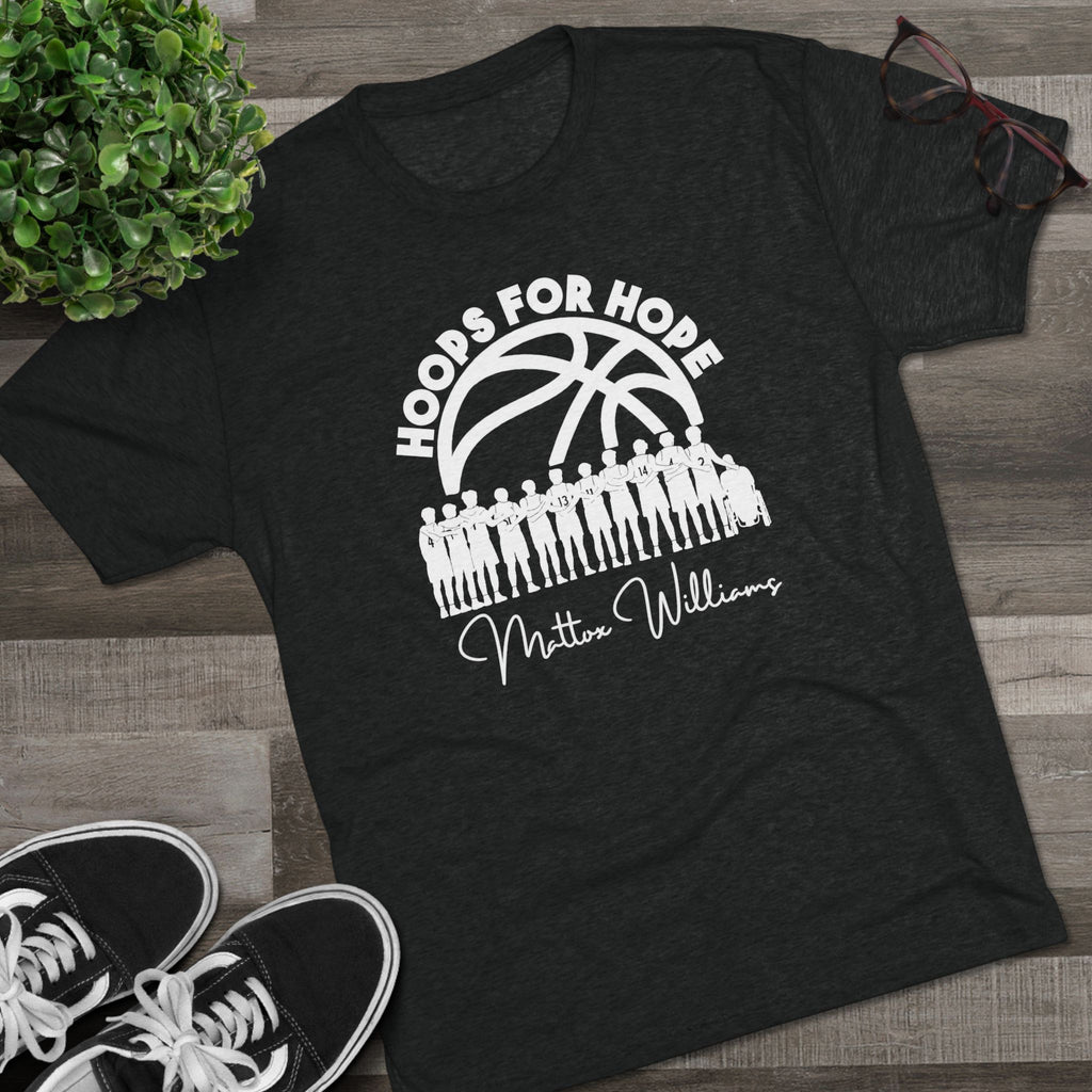 MW25 - Hoops For Hope Unisex Tri-Blend Tee