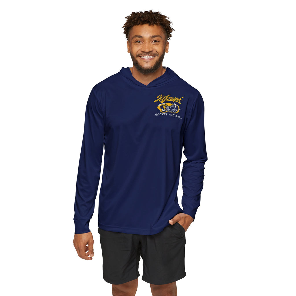 SJ Rocket Football - Long Sleeve Hooded Warmup