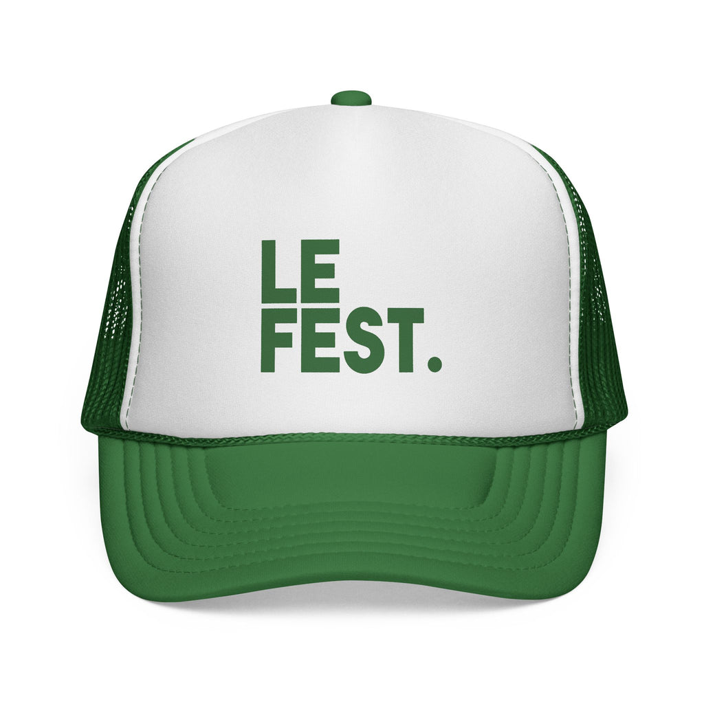 Frickin Farm Fest - Le Fest Green Trucker Hat