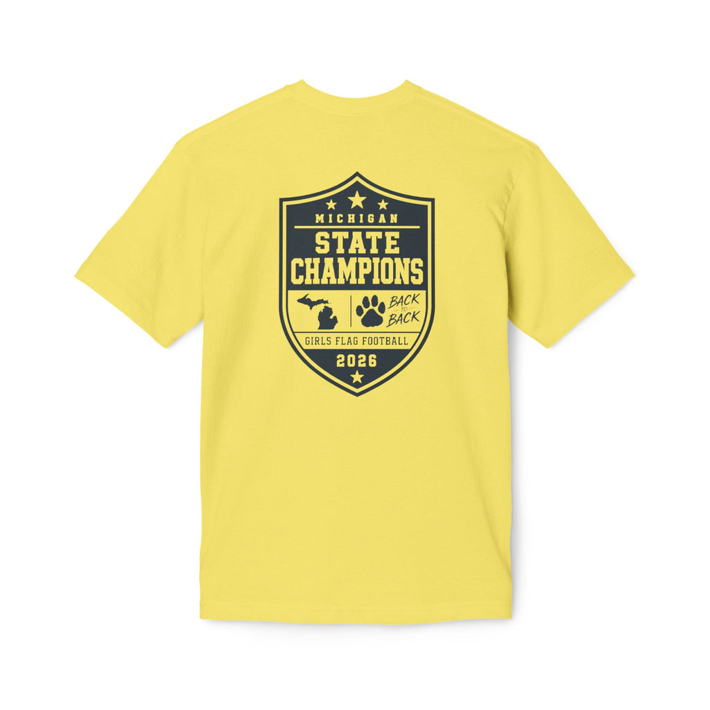St. Joseph 2026 State Champions T-Shirt — Michigan Girls Flag Football