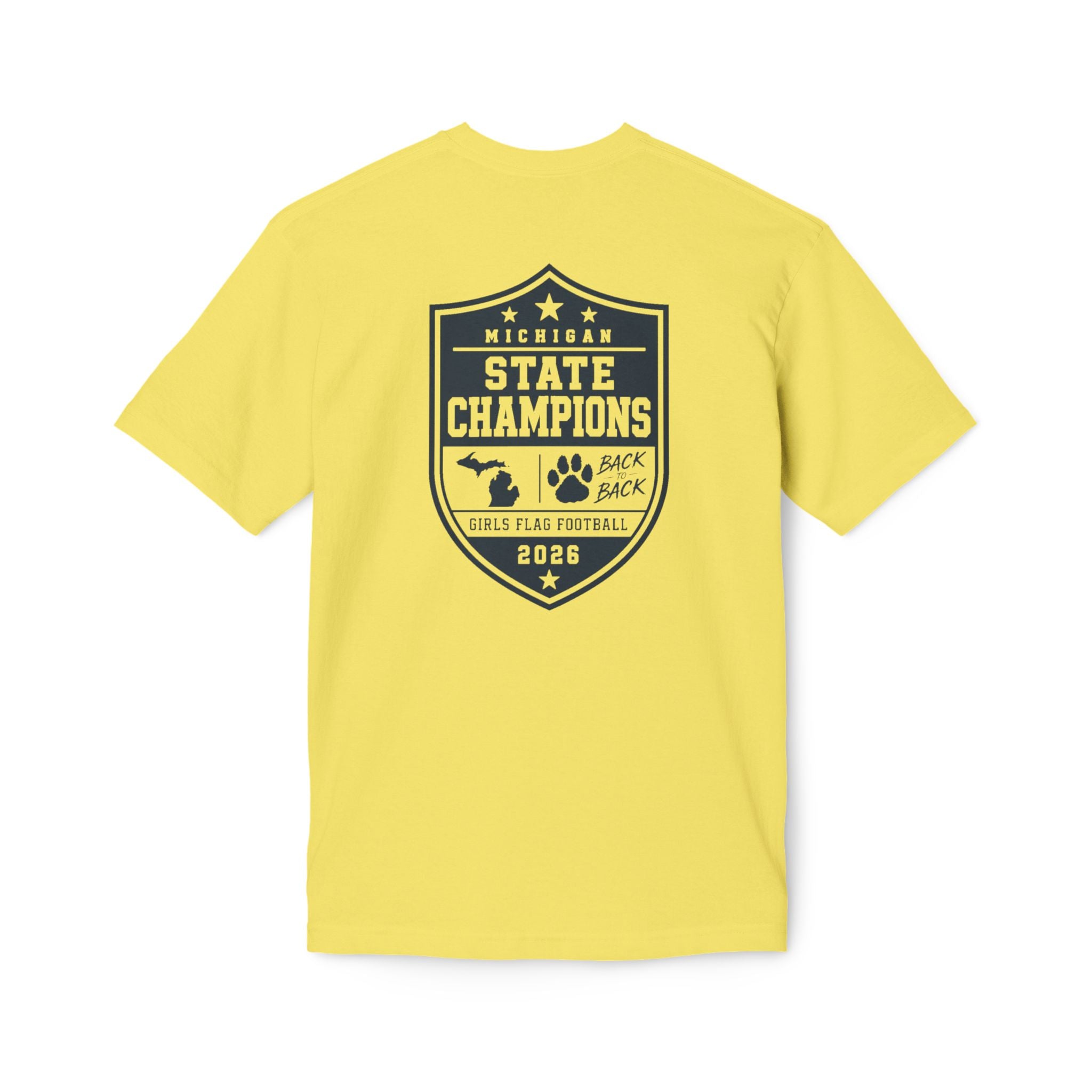 St. Joseph 2026 State Champions T-Shirt — Michigan Girls Flag Football
