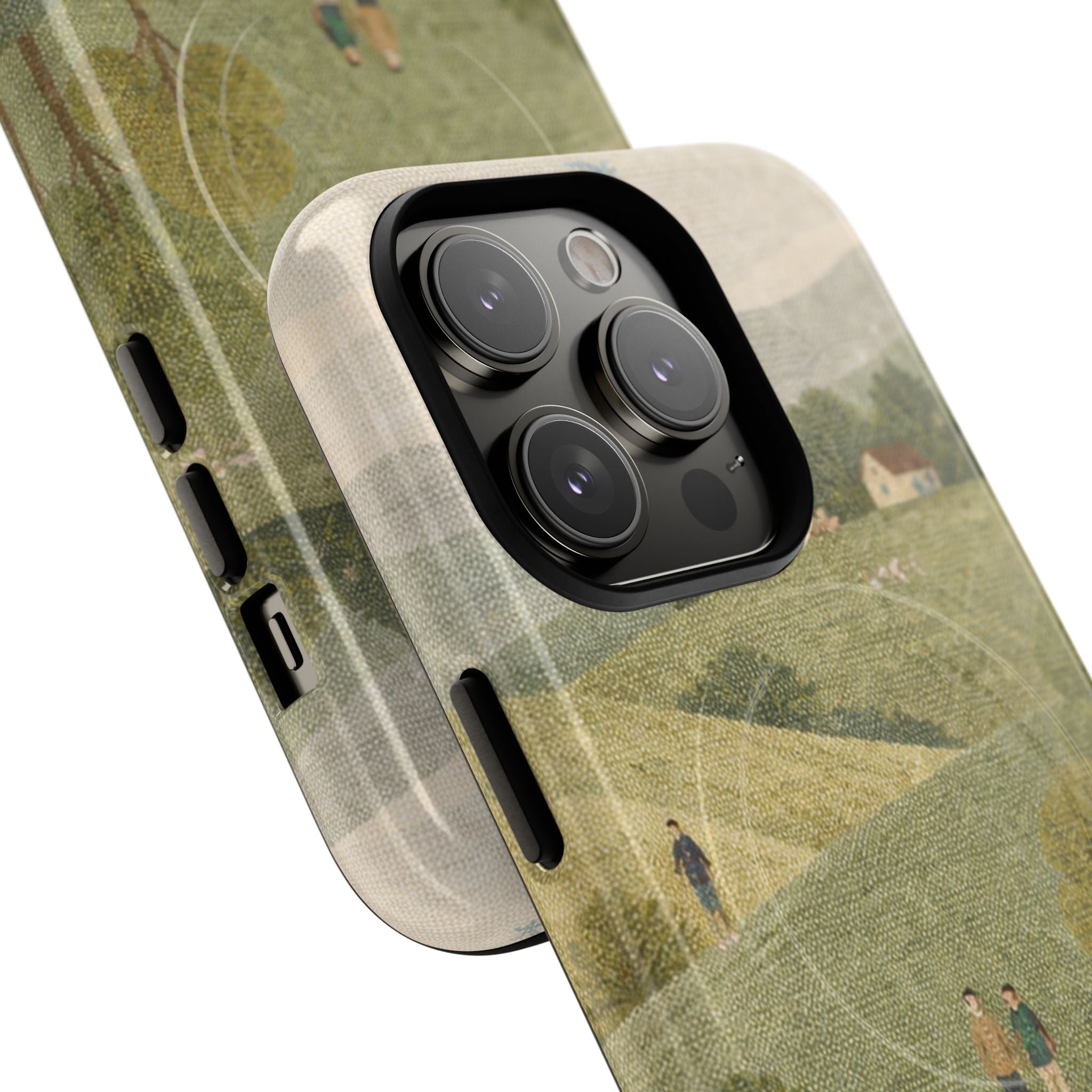 Green Path Iphone Case