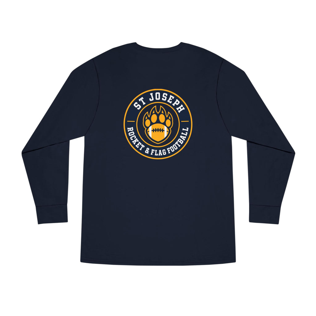 SJ Rocket Football - Coach Long Sleeve Tee Navy