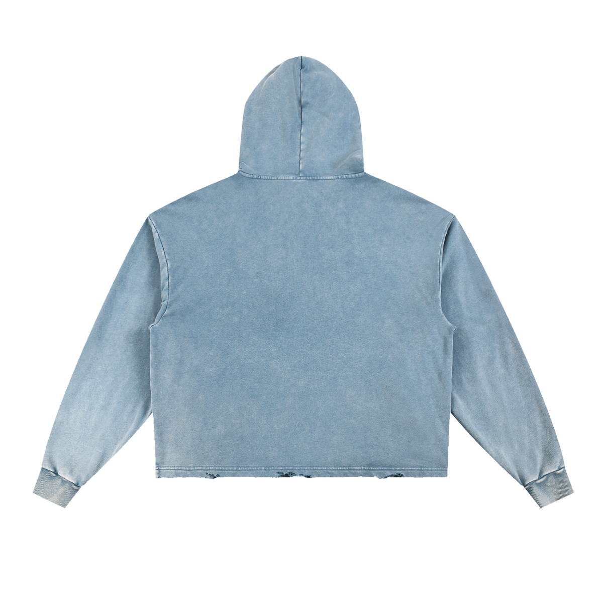 Bears Tennis - Vintage Washed Frayed-Hem Hoodie