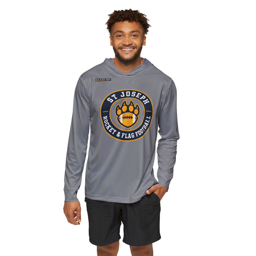 SJ Rocket Football - Long Sleeve Hooded Warmup v2