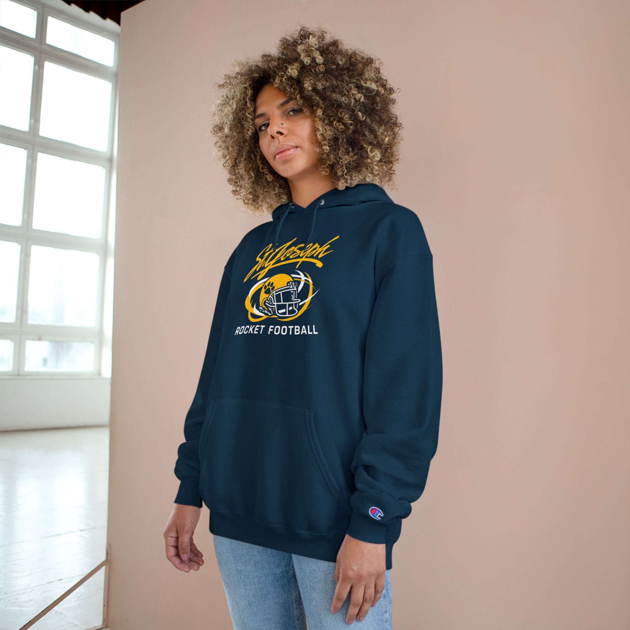 SJ Rocket Football - Champion Hoodie