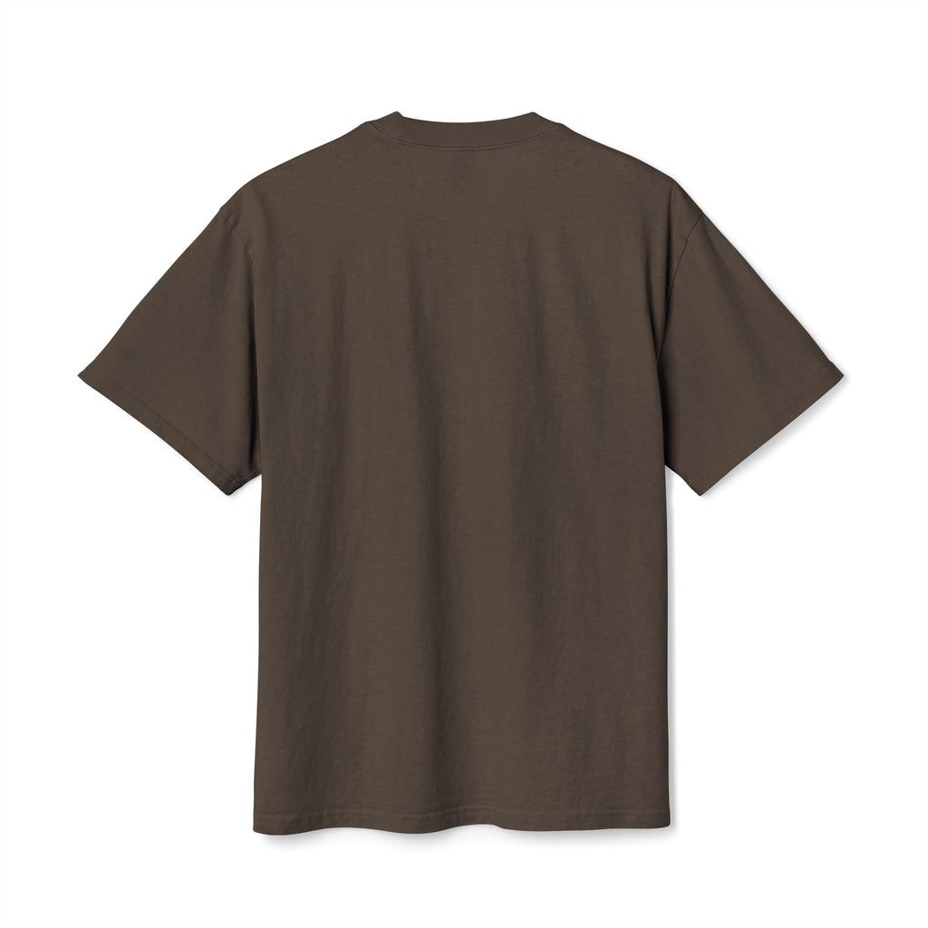 Frickin Farm Fest - Brown Heavy Faded Rainbow Stripe Tee