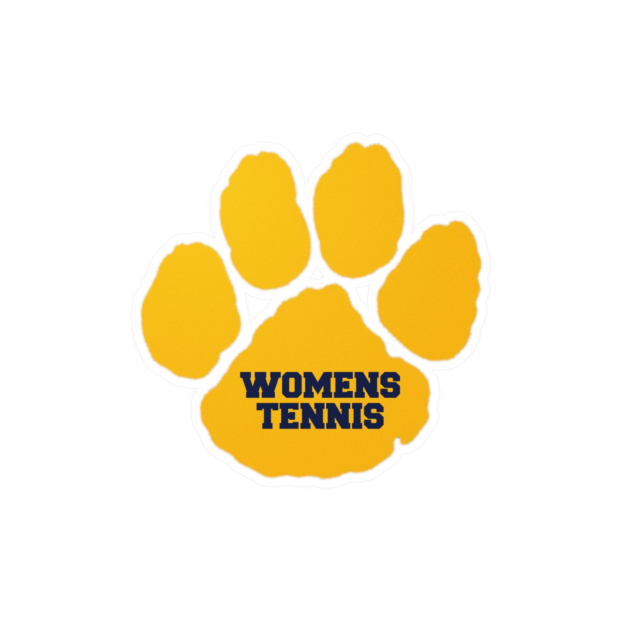 Bears Tennis - Paw Vinyl Decal