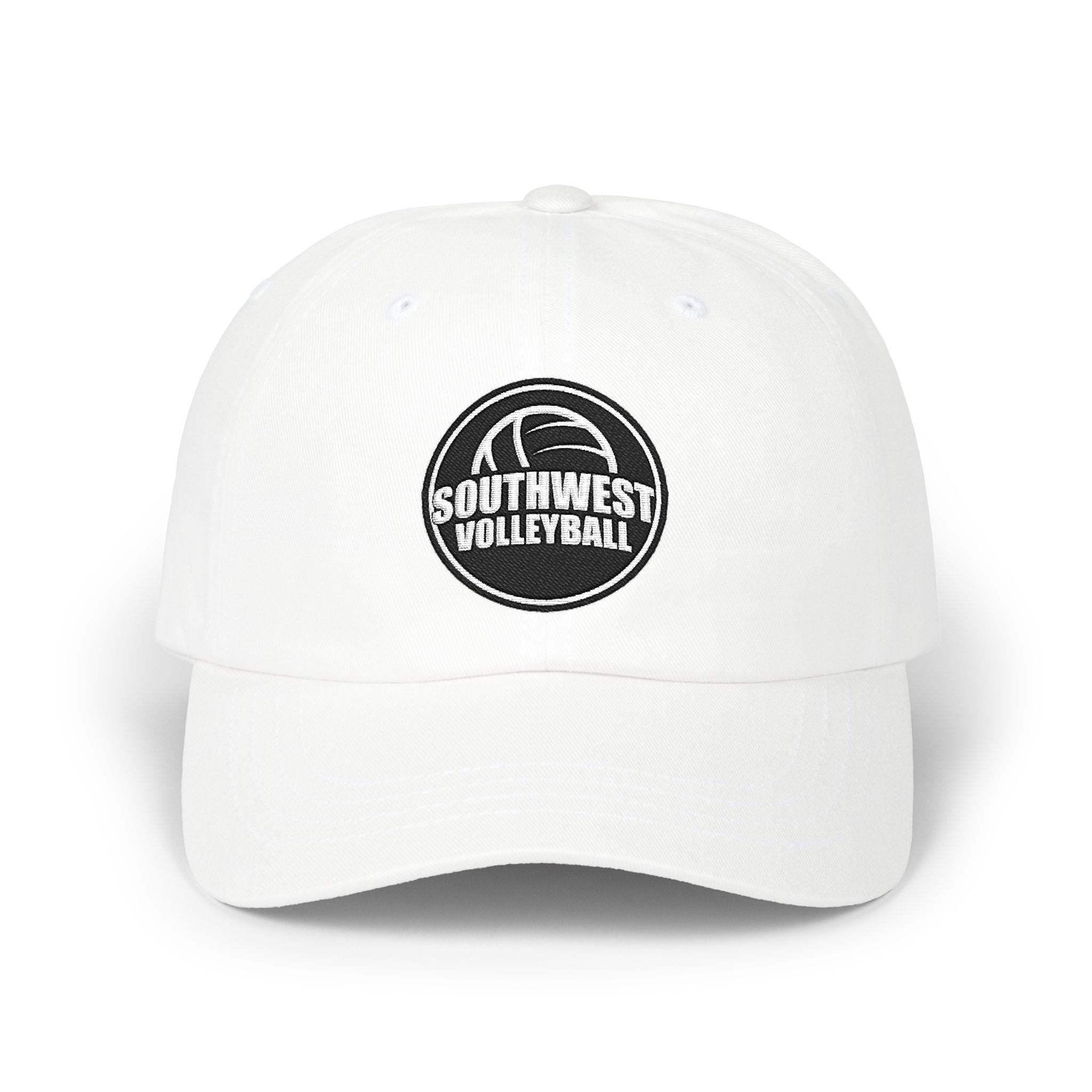 SWVB - Classic Dad Cap (Embroidered) White
