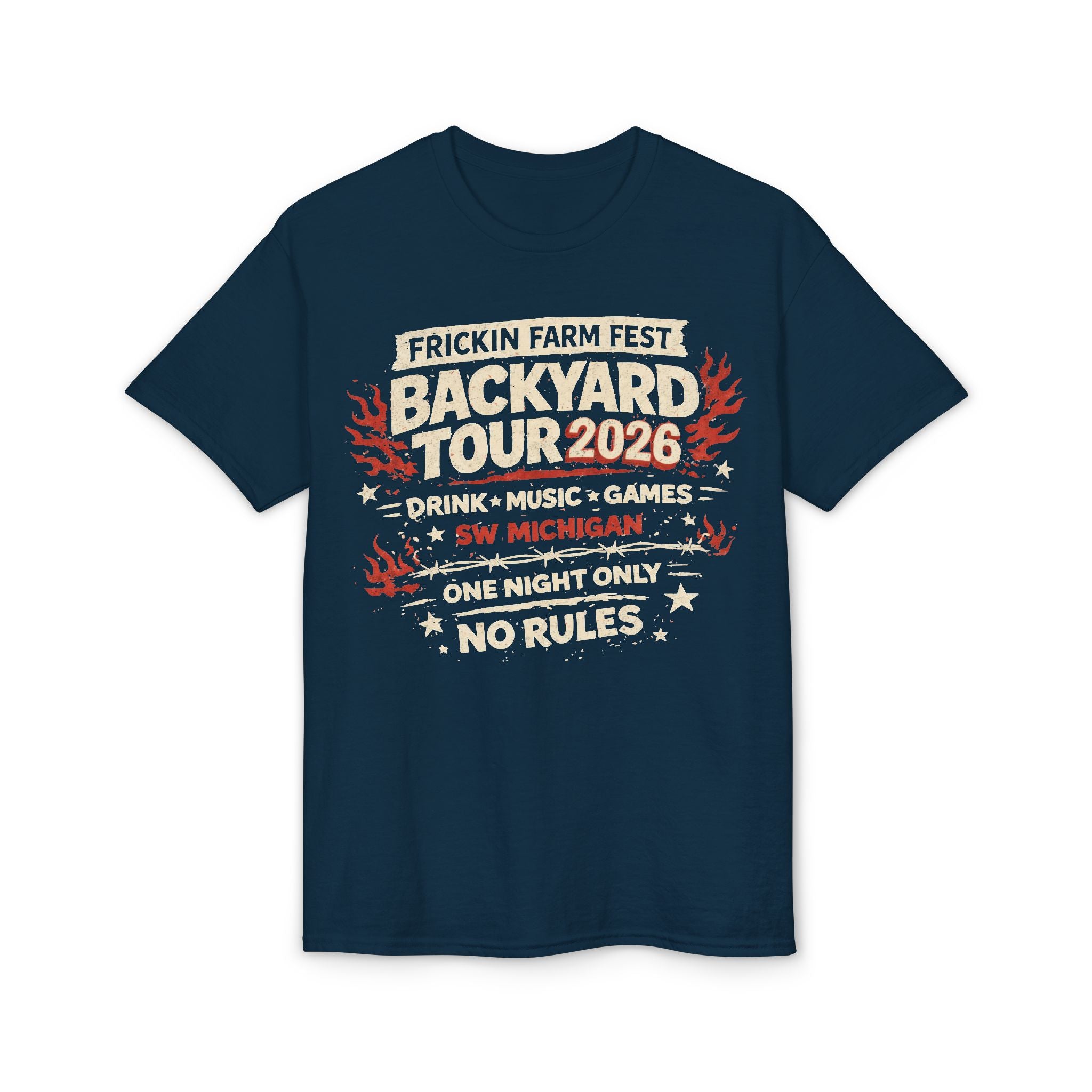 Frickin Farm Fest - Backyard Tour 2026 Festival Tee