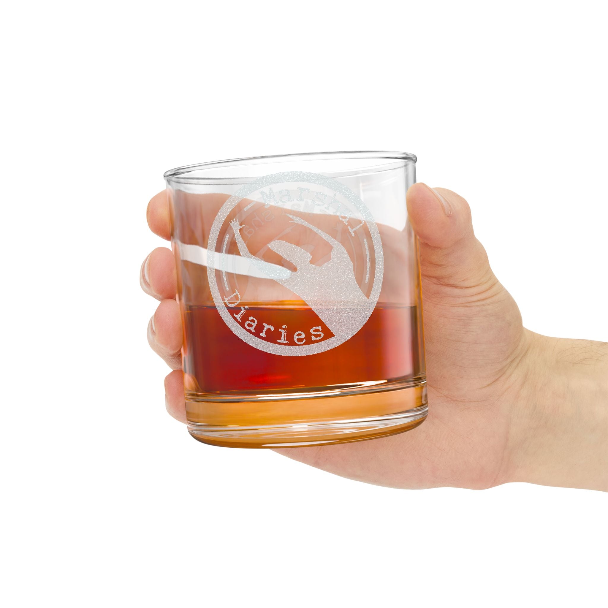 Marshal Diaries - Whiskey Glass (engraved)