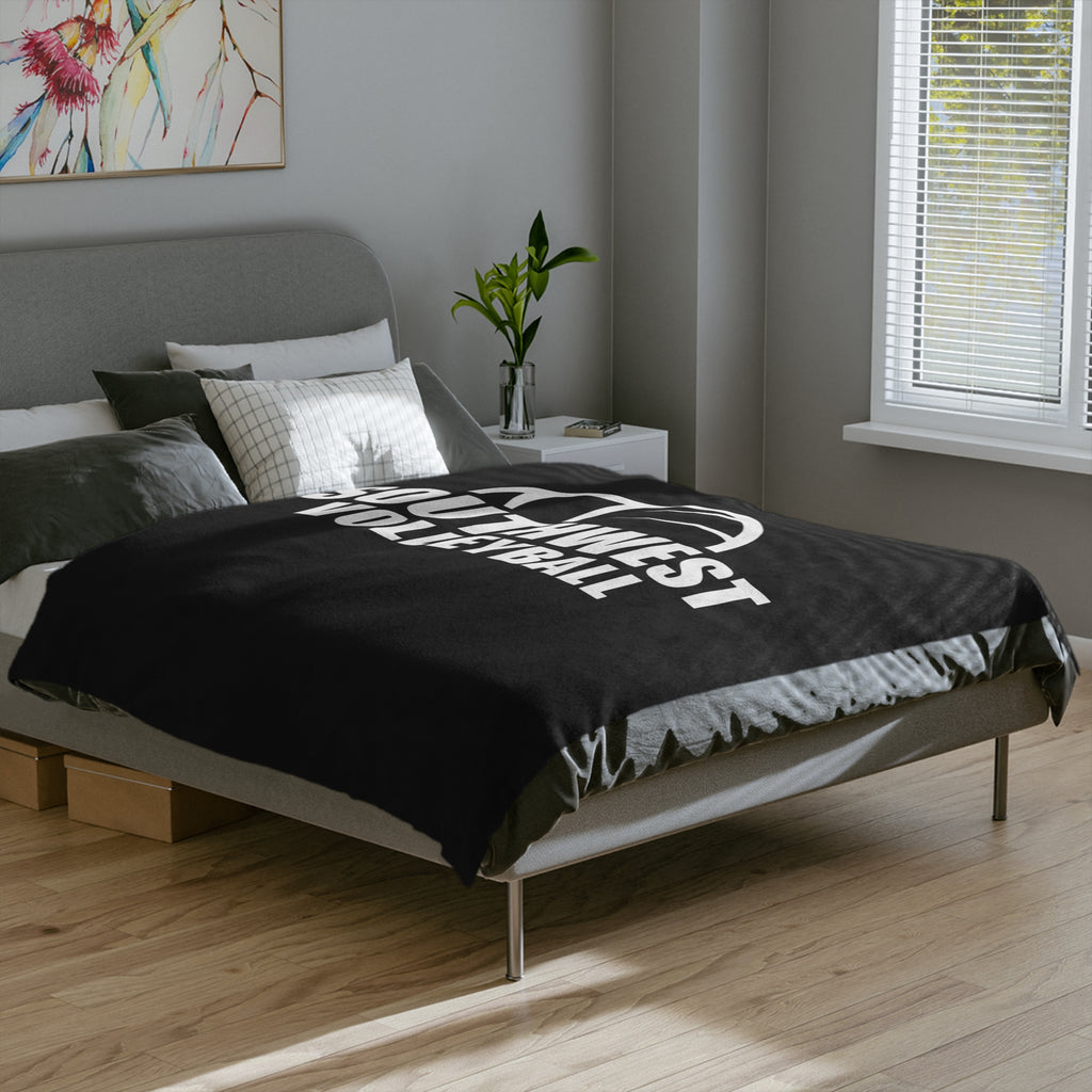SWVB - Velveteen Microfiber Blanket Team Logo