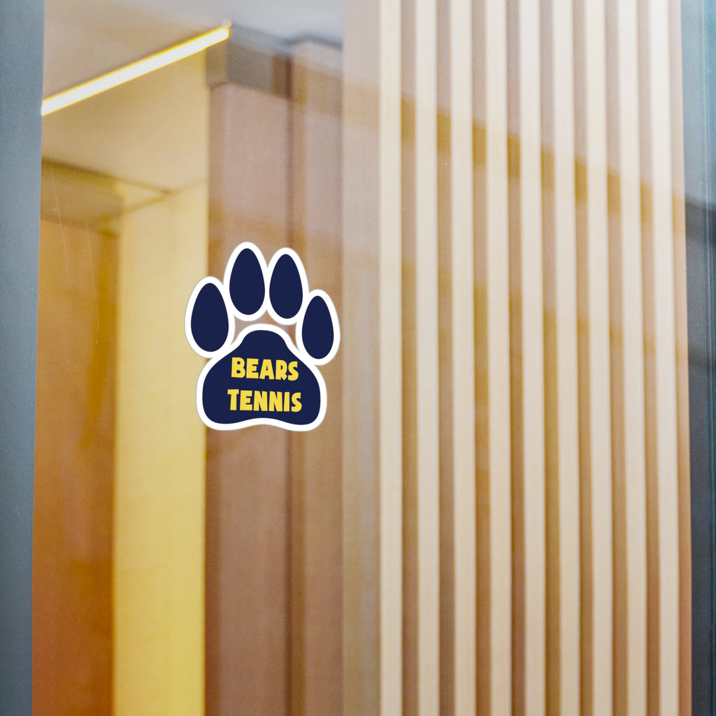 Bears Tennis - Paw Decal