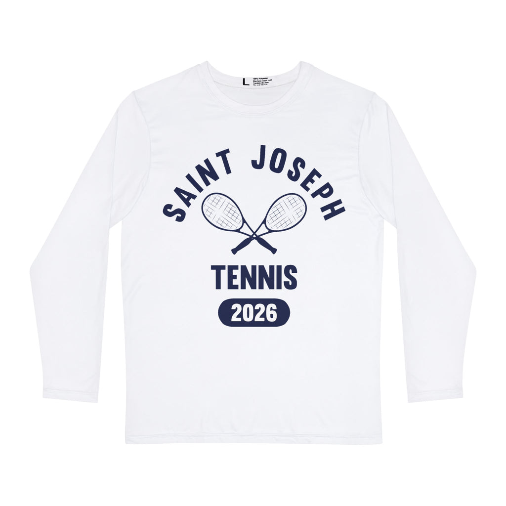 Bears Tennis - Saint Joseph High School Bears 2026 Tennis Long Sleeve Shirt White