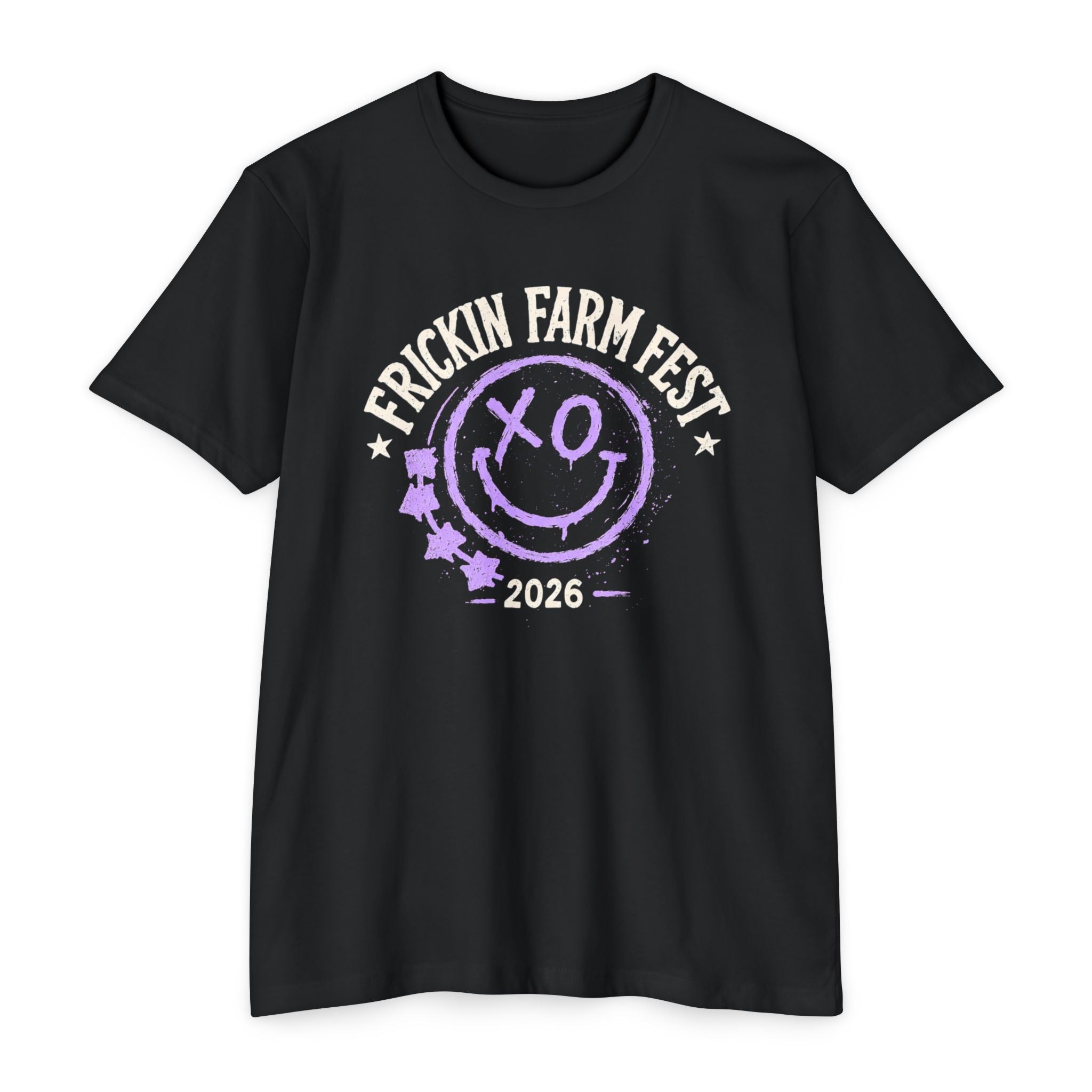Frickin Farm Fest - Smiley Face Tee 2026