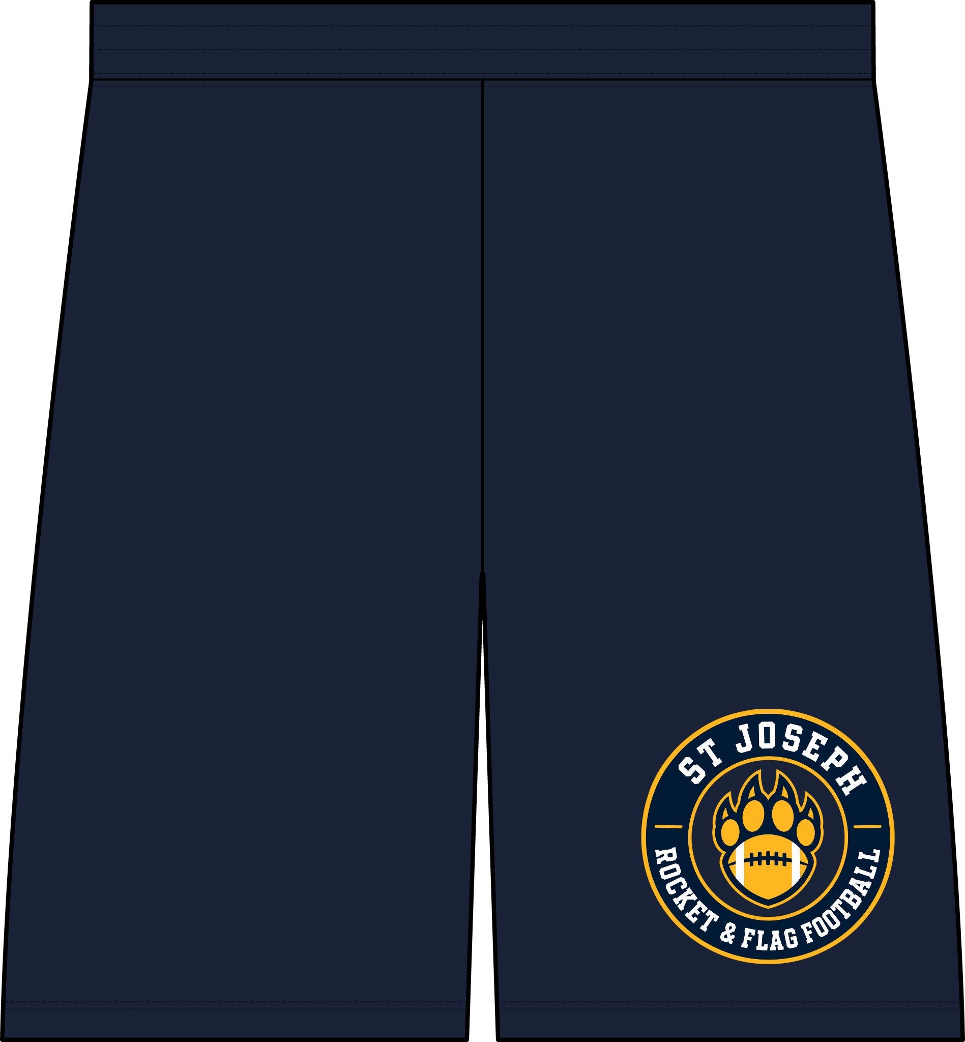 SJ Rocket Football - 9" Performance Shorts