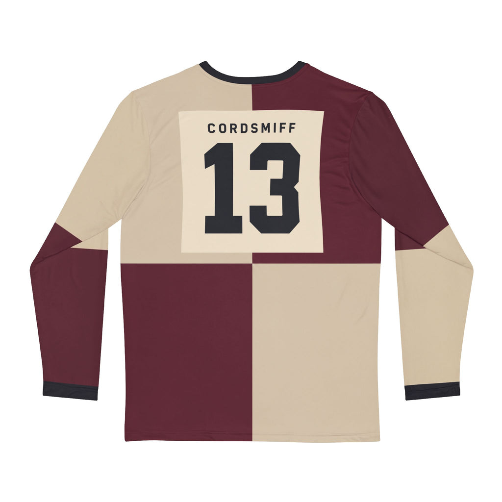 Skull & Quarters No. 13 Rugby-Inspired Long-Sleeve Jersey
