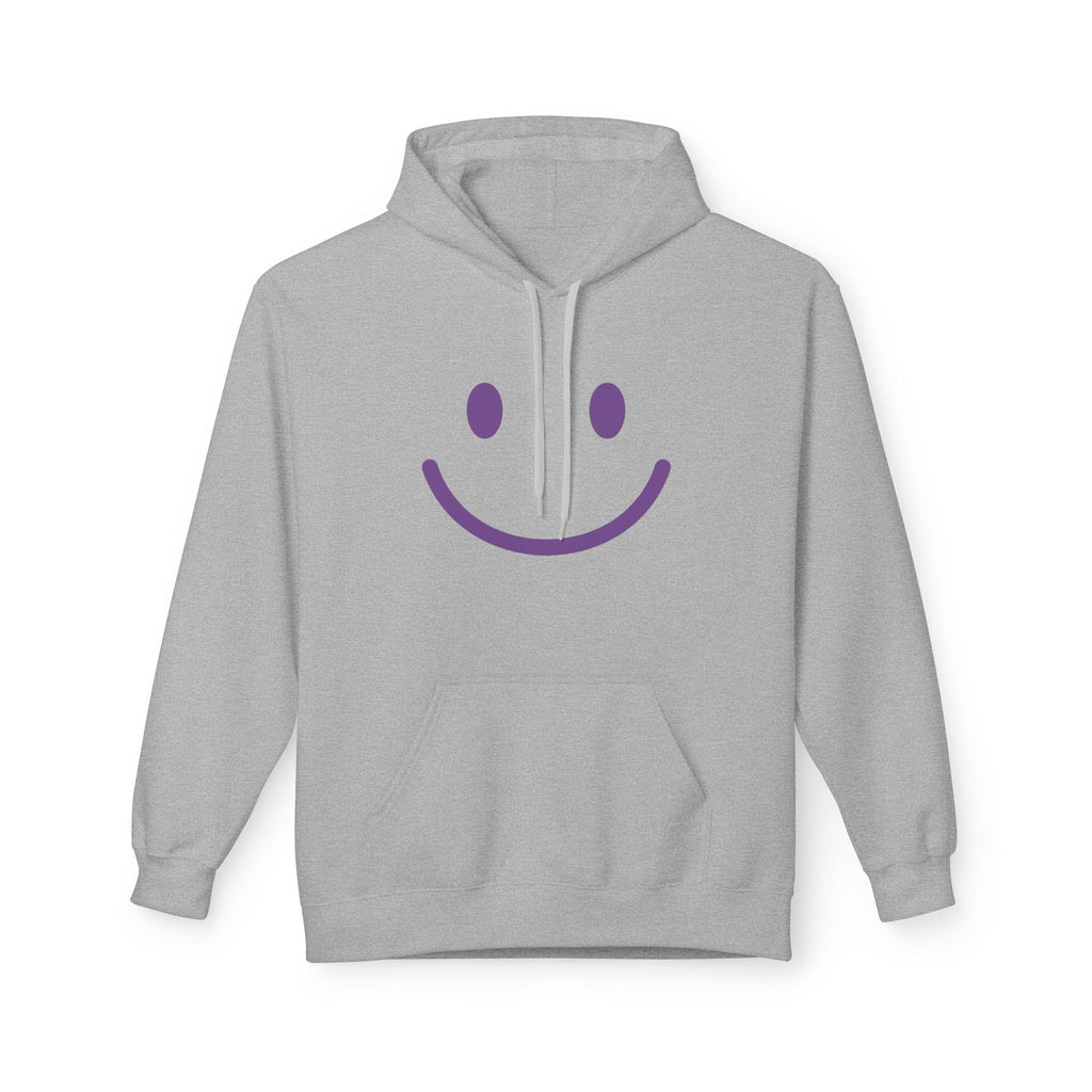 MW25 - Unisex Midweight Softstyle Fleece Smiley Face Hoodie