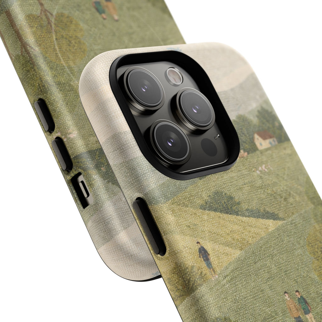 Green Path Iphone Case