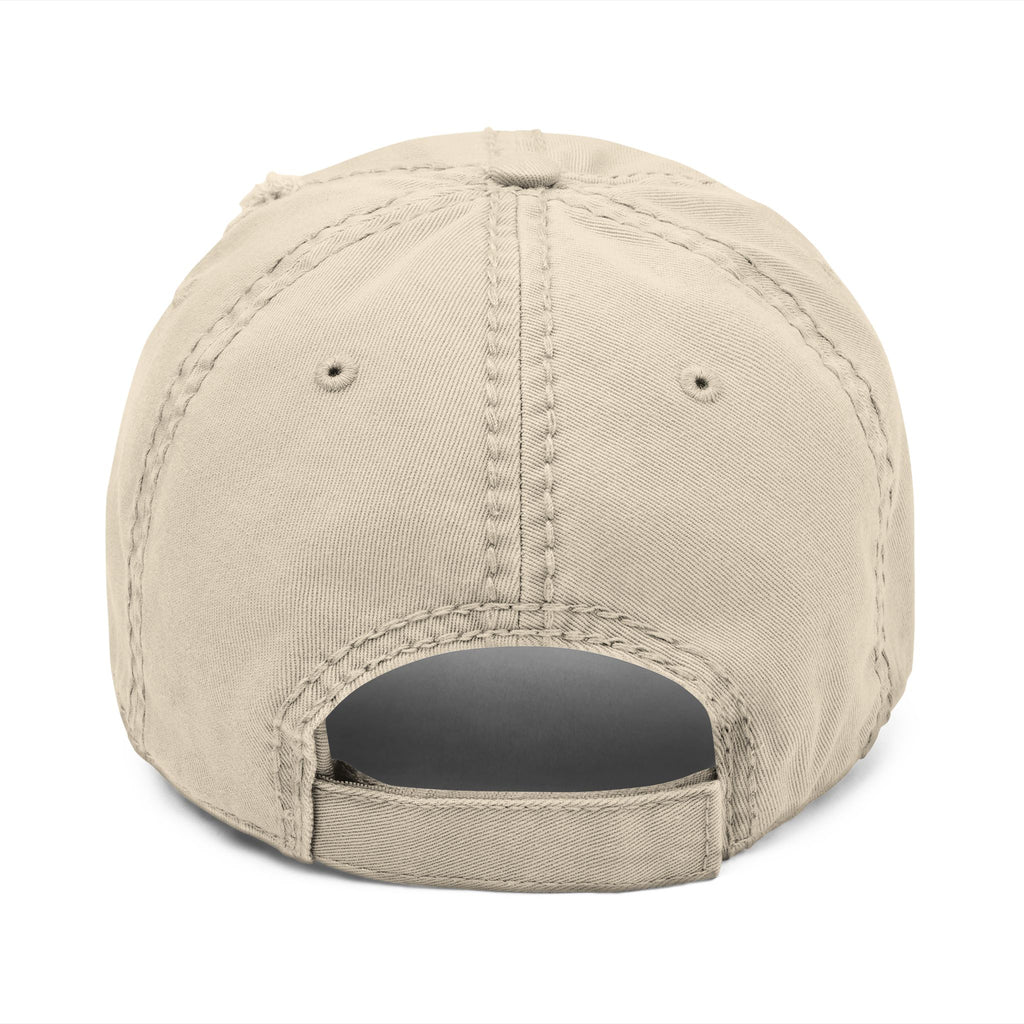 Distressed Embroidered 'Bears' Dad Hat — Vintage Collegiate Cap