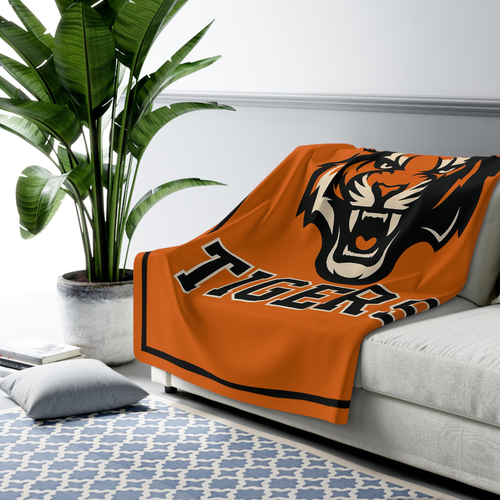 Tigers - Cozy Sherpa Fleece Blanket